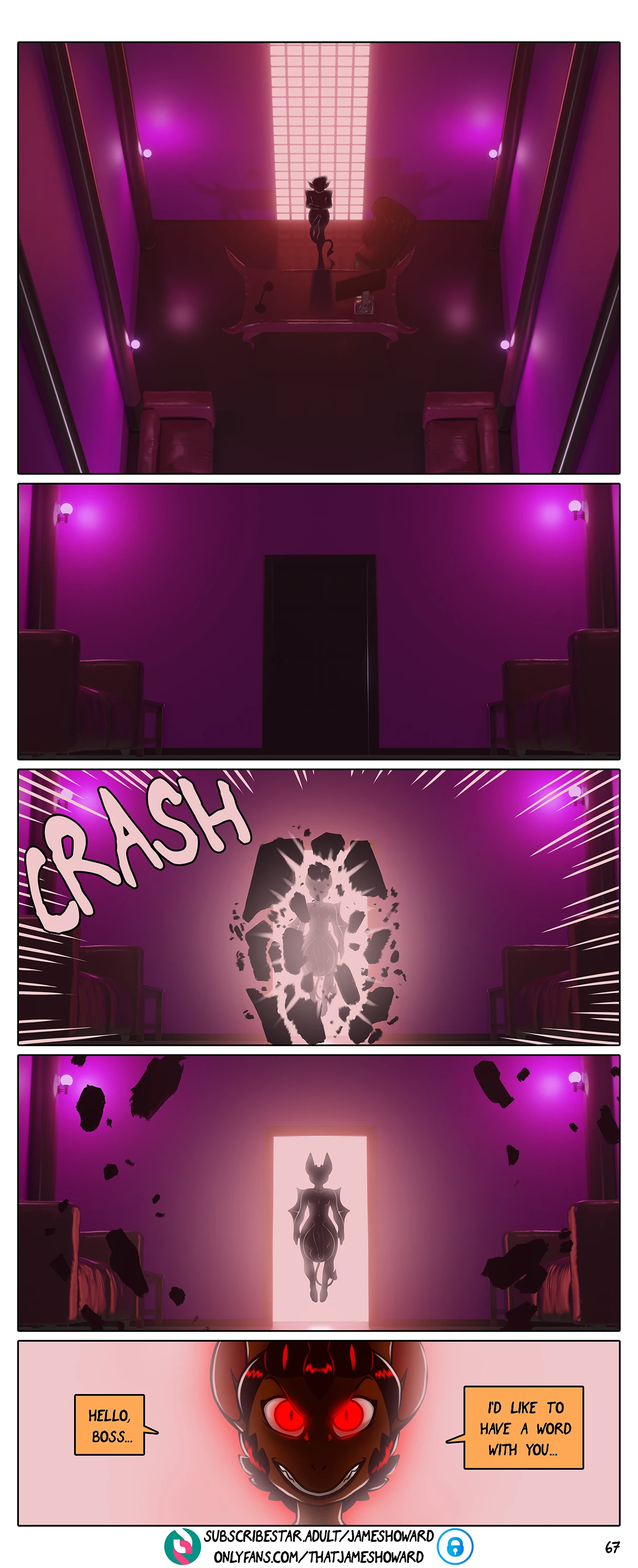 Vore Story - Ch 5: Corporate Ladder — page 69