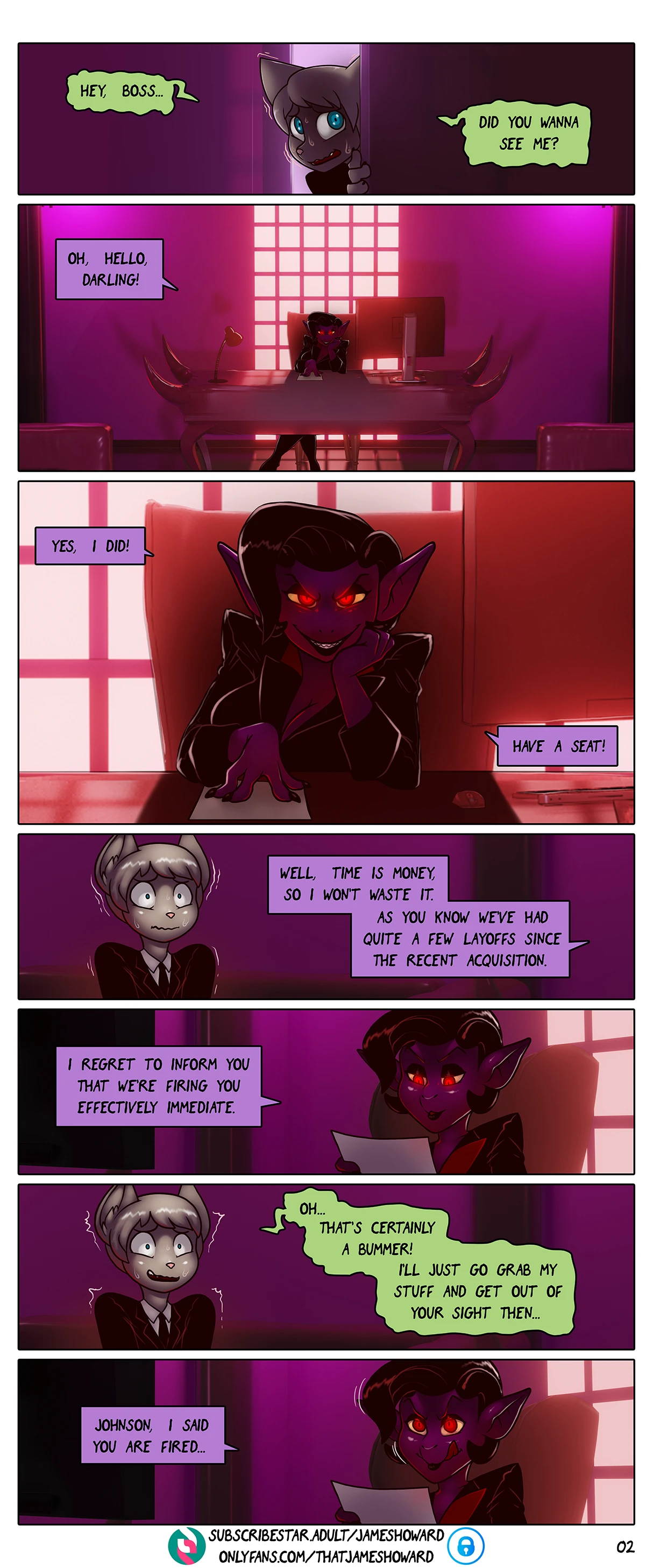 Vore Story - Ch 5: Corporate Ladder — page 3