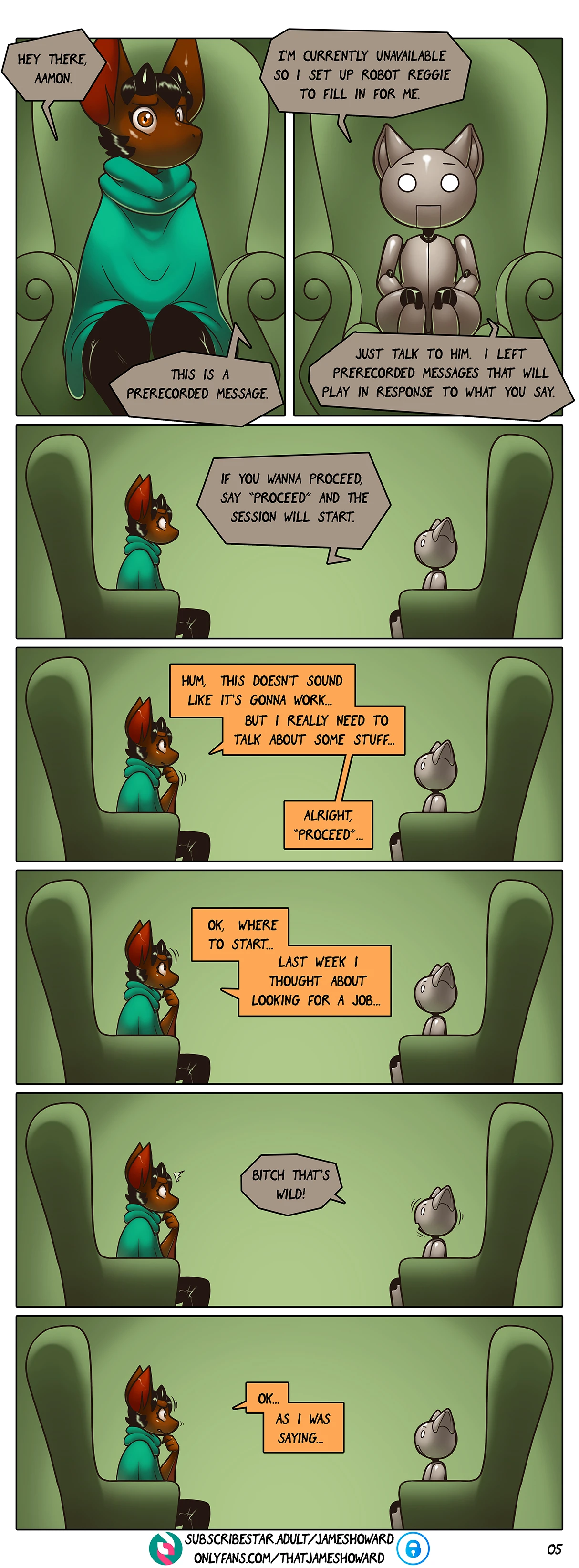 Vore Story - Ch 5: Corporate Ladder — page 7