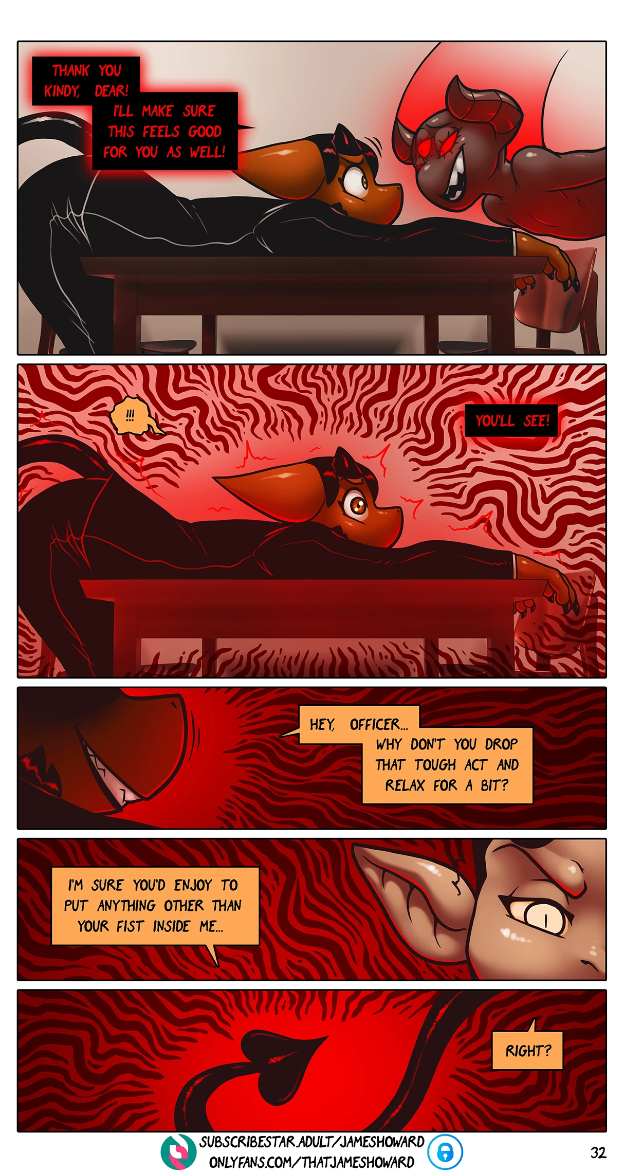 Vore Story - Ch 5: Corporate Ladder — page 34