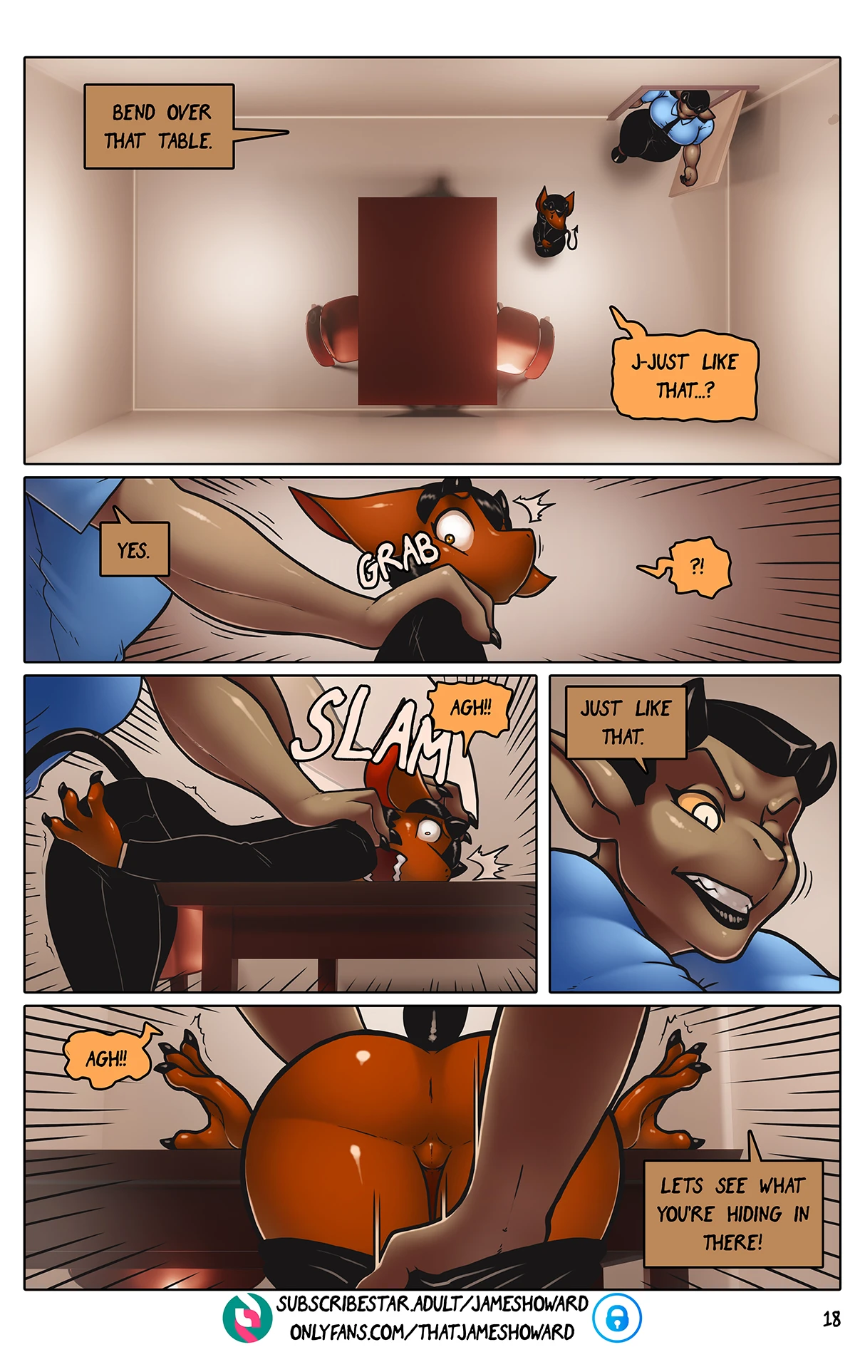 Vore Story - Ch 5: Corporate Ladder — page 20
