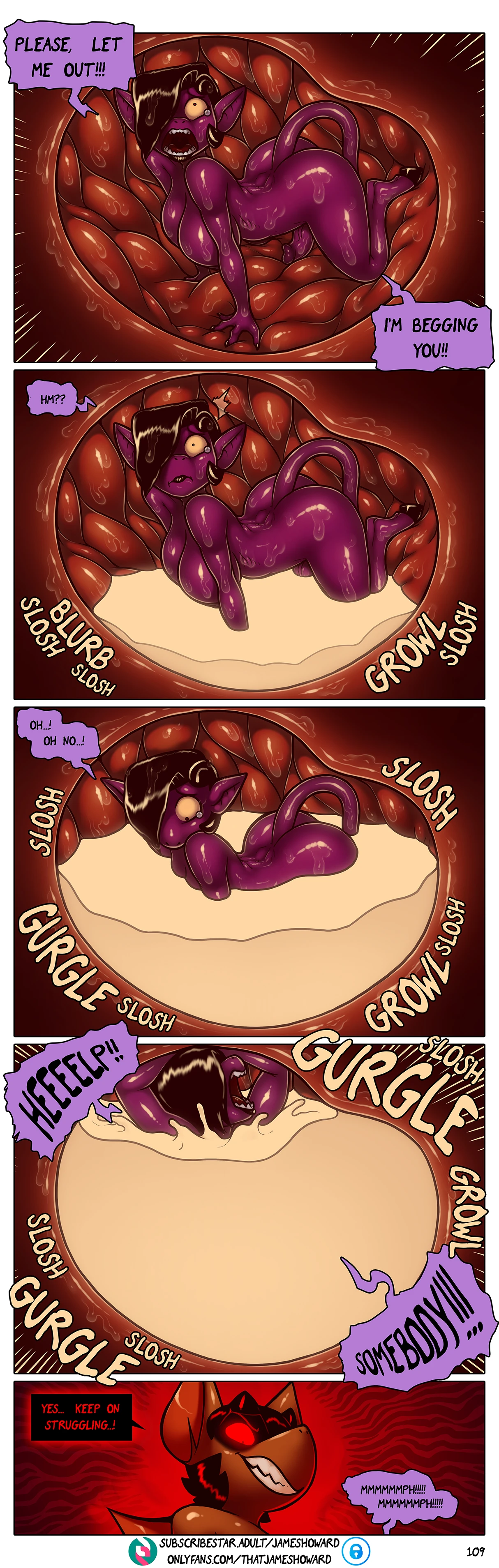 Vore Story - Ch 5: Corporate Ladder — page 103