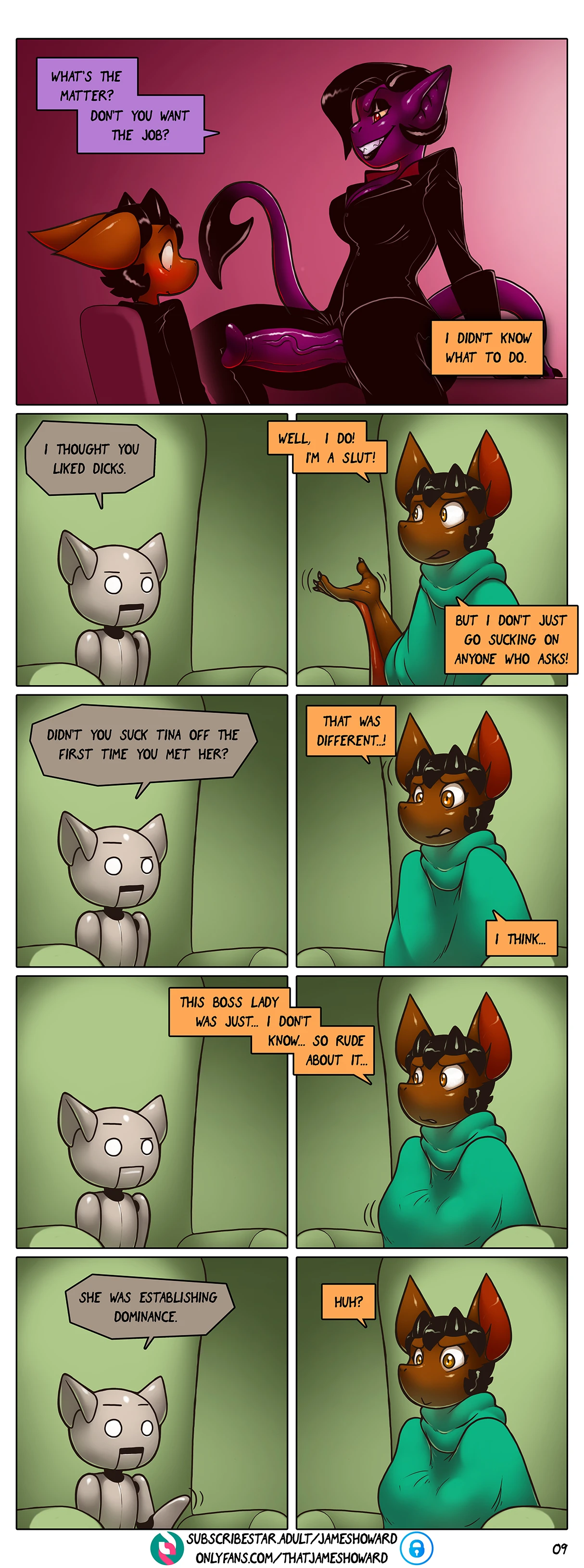 Vore Story - Ch 5: Corporate Ladder — page 11