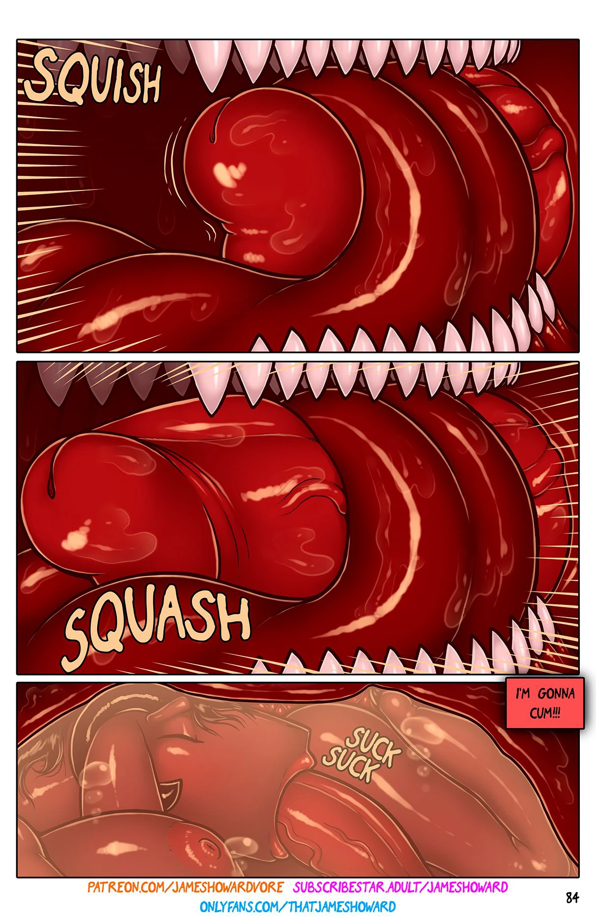 Vore Story - Ch 6: Just a Normal Night — page 83