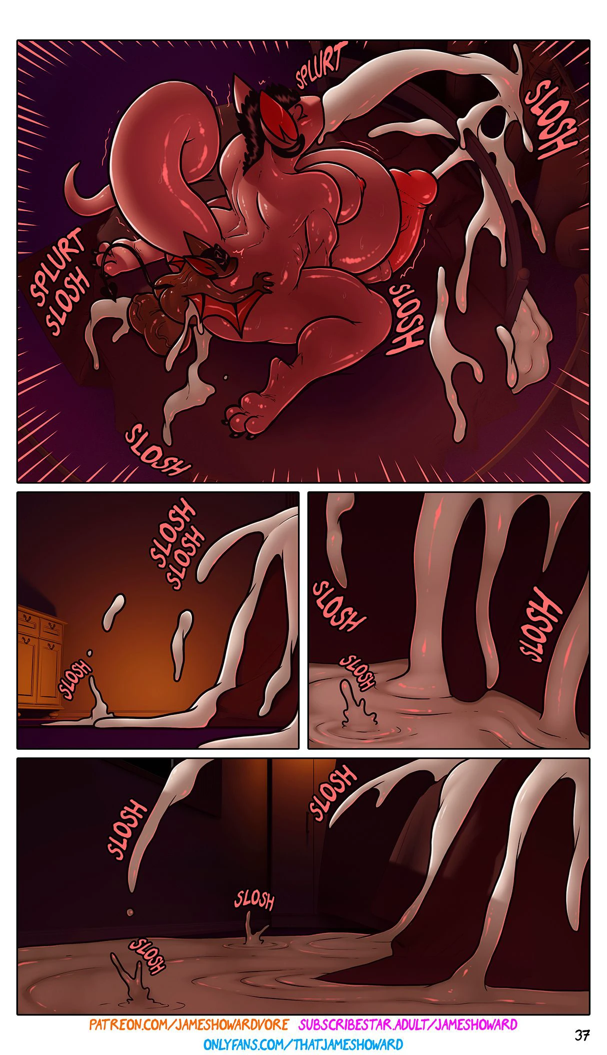 Vore Story - Ch 6: Just a Normal Night — page 36