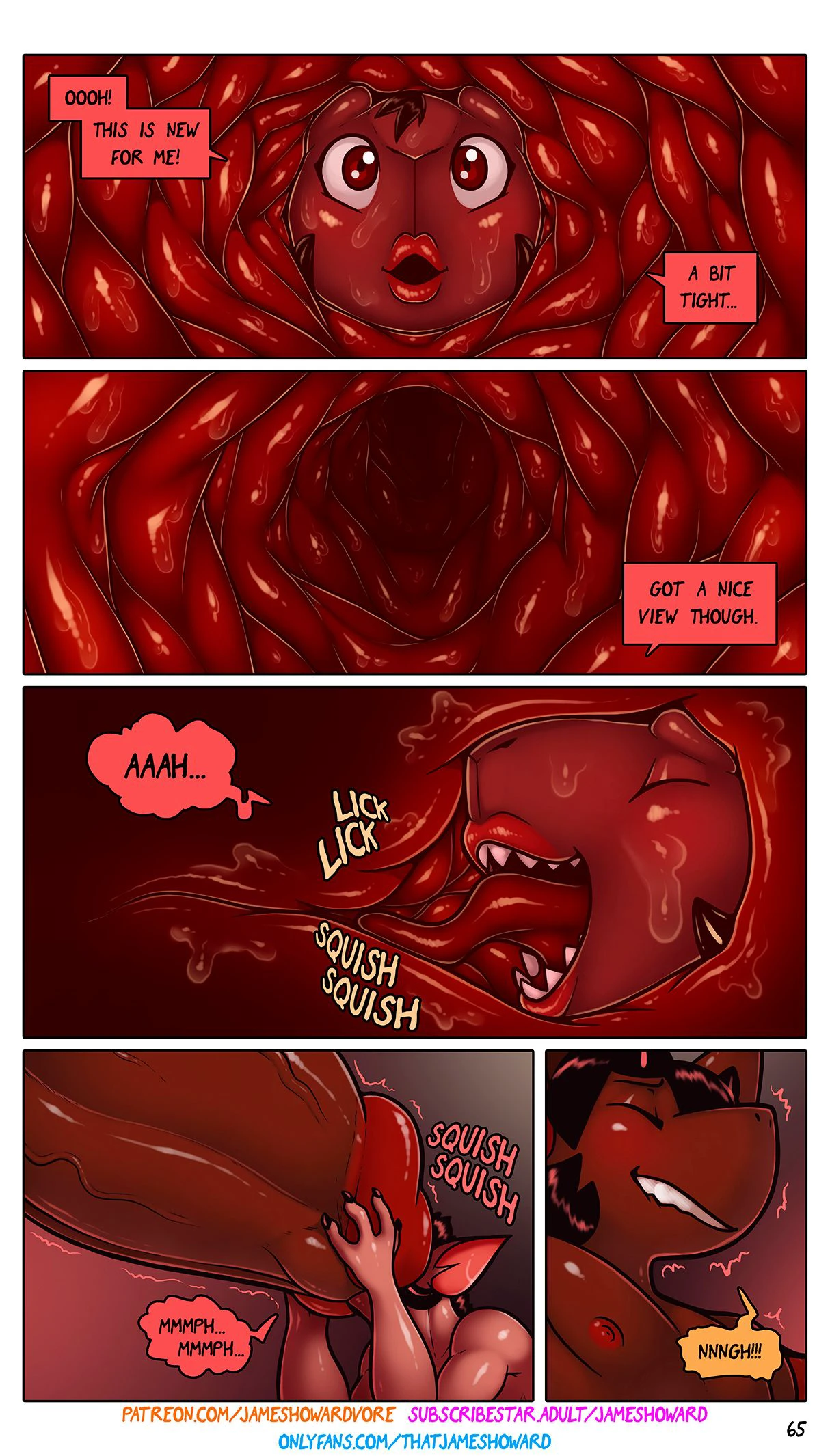 Vore Story - Ch 6: Just a Normal Night — page 64