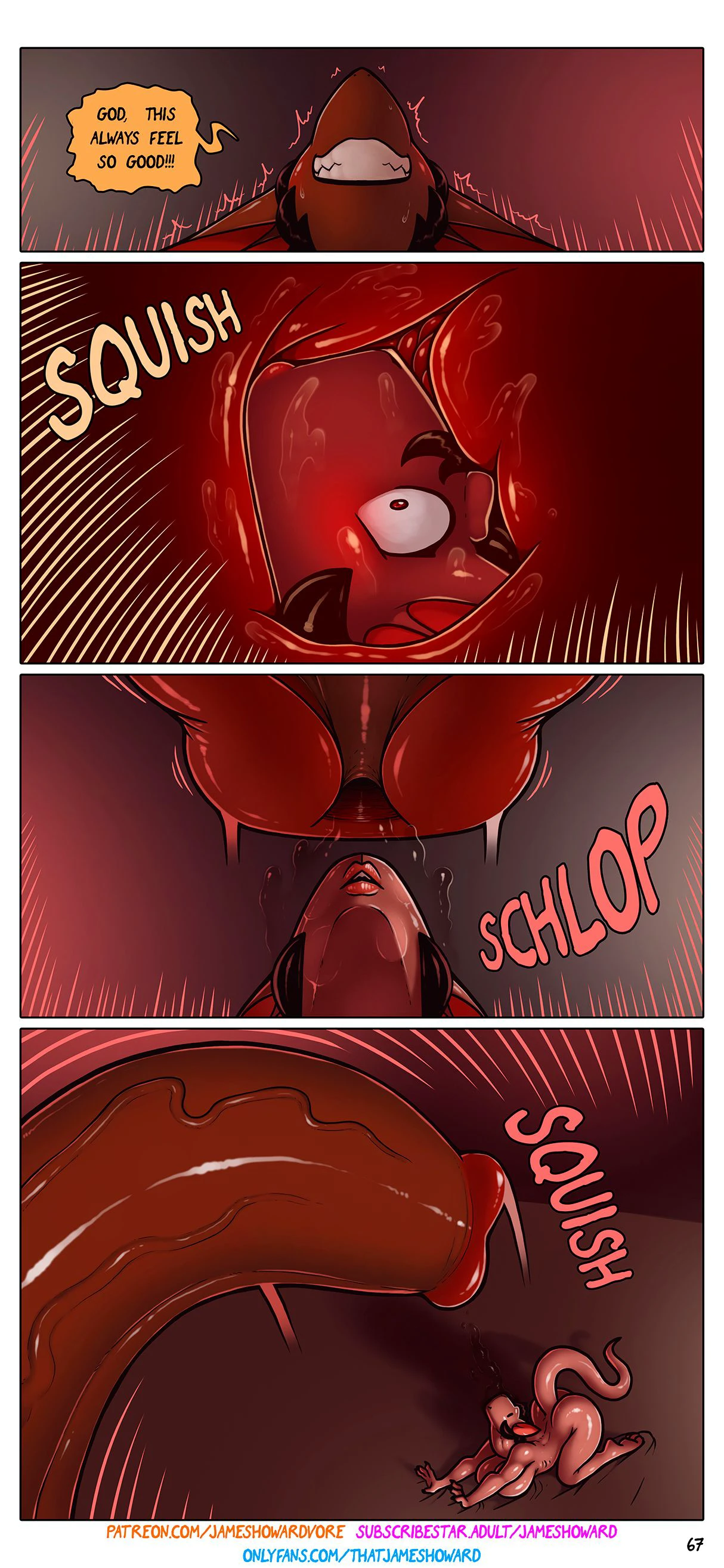 Vore Story - Ch 6: Just a Normal Night — page 66