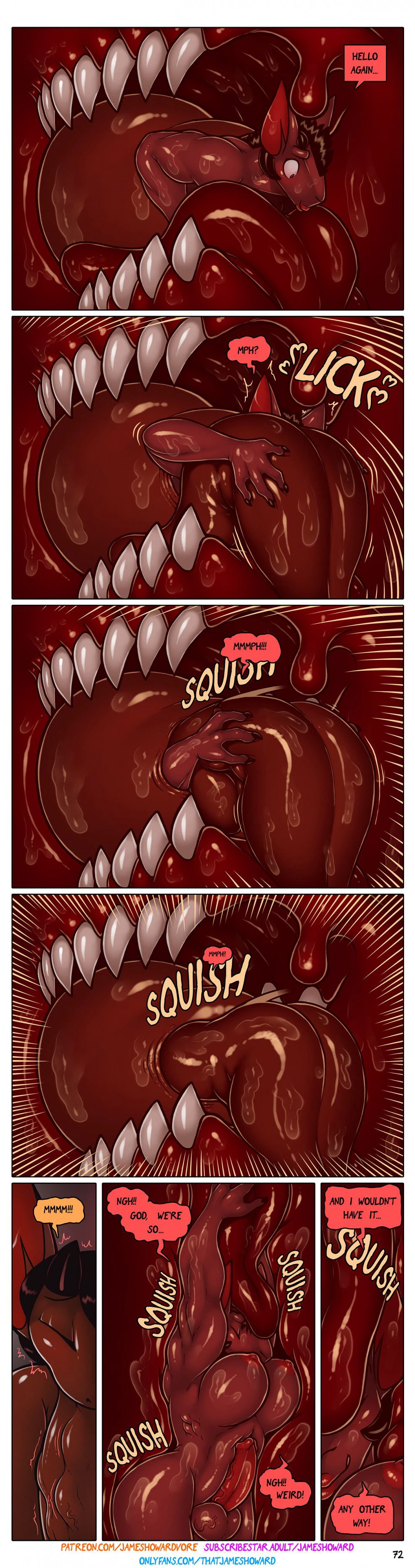 Vore Story - Ch 6: Just a Normal Night — page 71