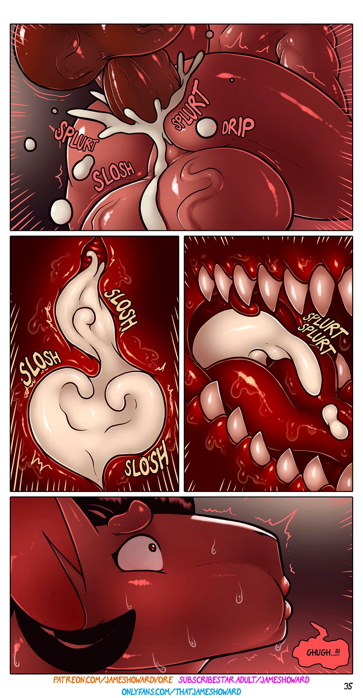 Vore Story - Ch 6: Just a Normal Night — page 34