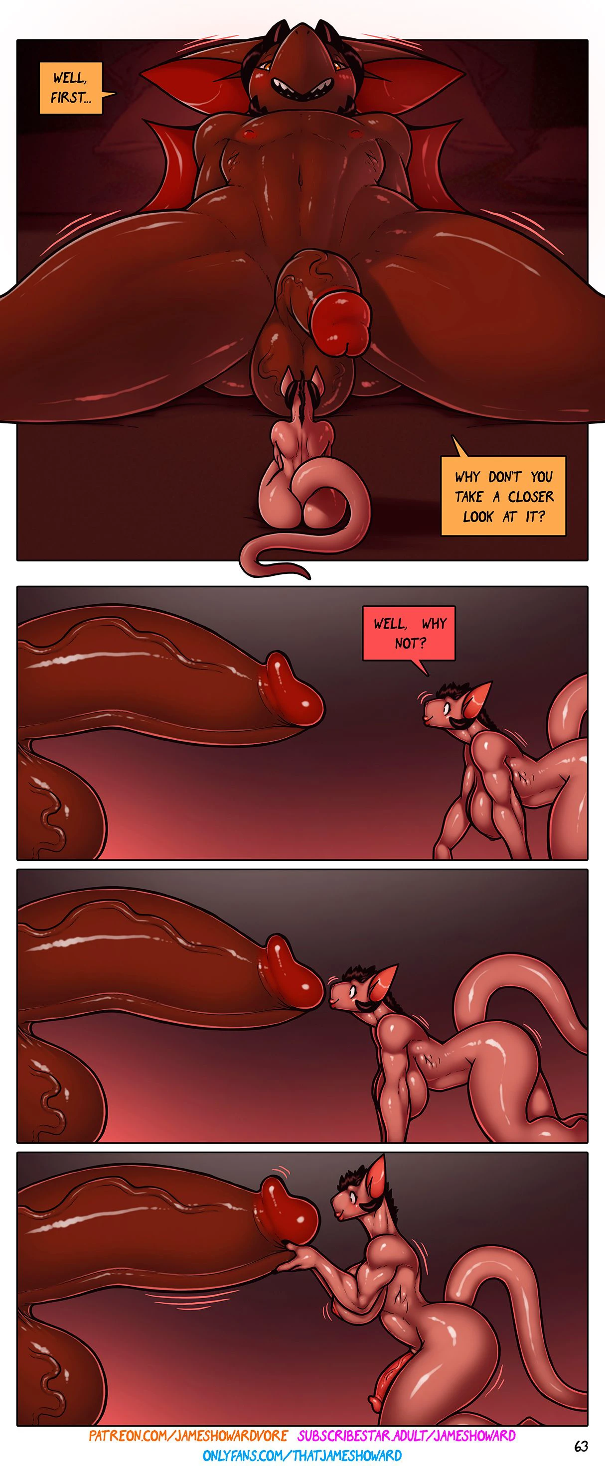 Vore Story - Ch 6: Just a Normal Night — page 62