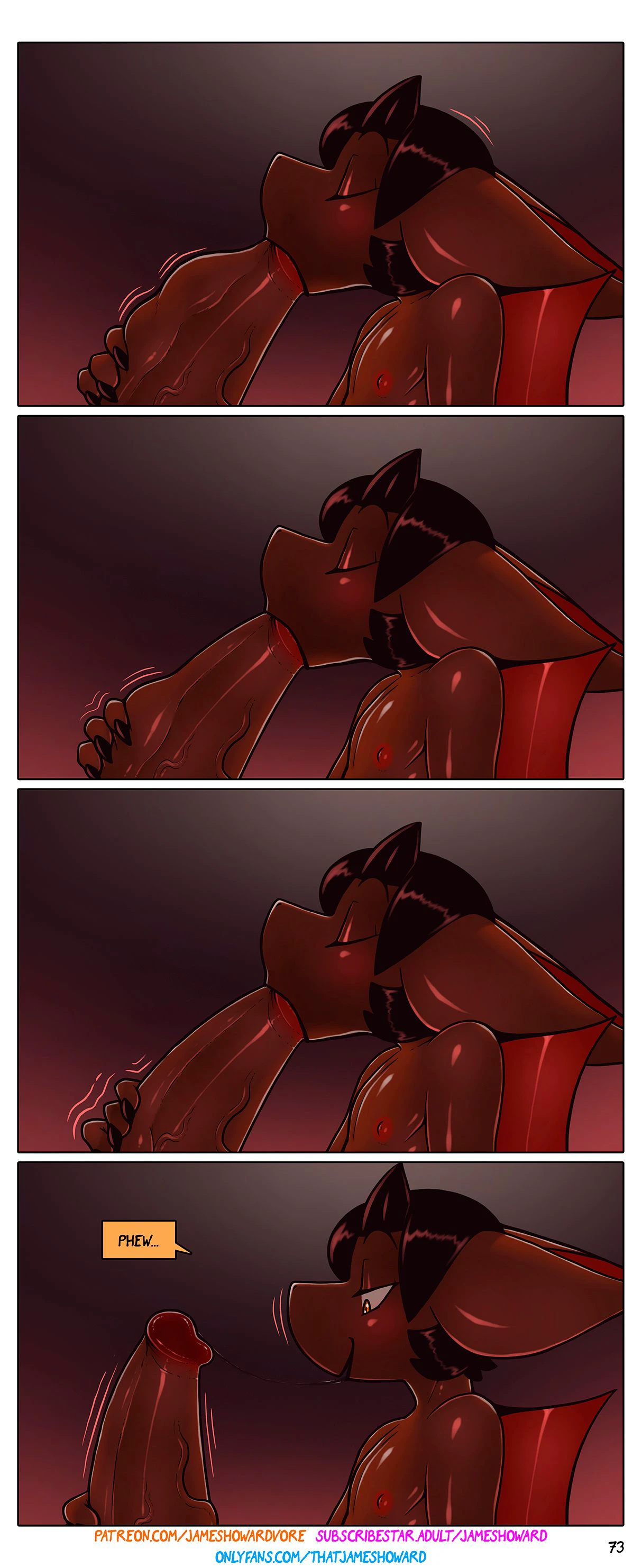 Vore Story - Ch 6: Just a Normal Night — page 72