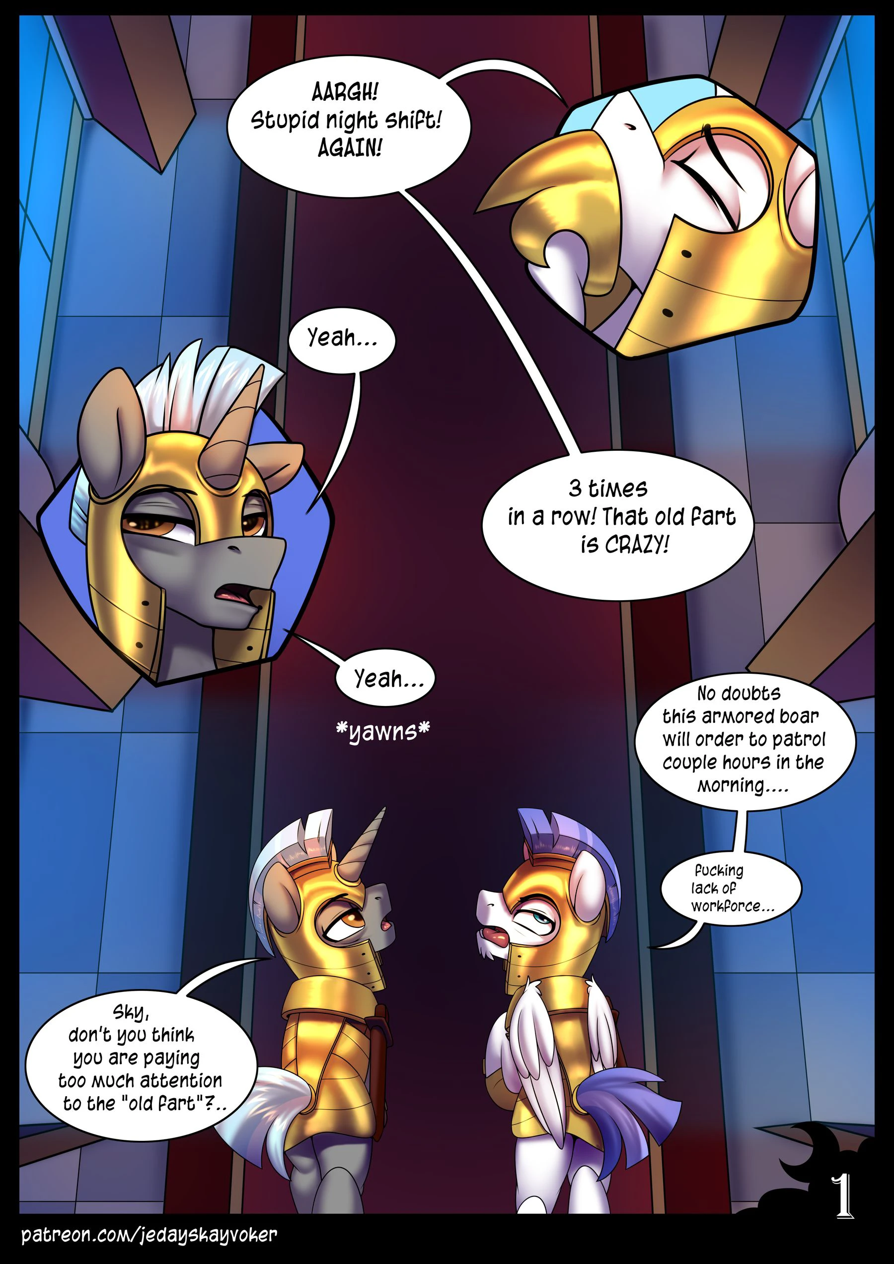 His Nocturnal Excellency — page 1