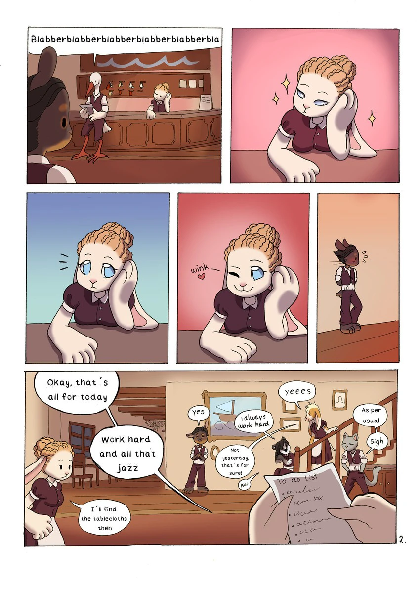 Bunnies in the Storage Room — page 1