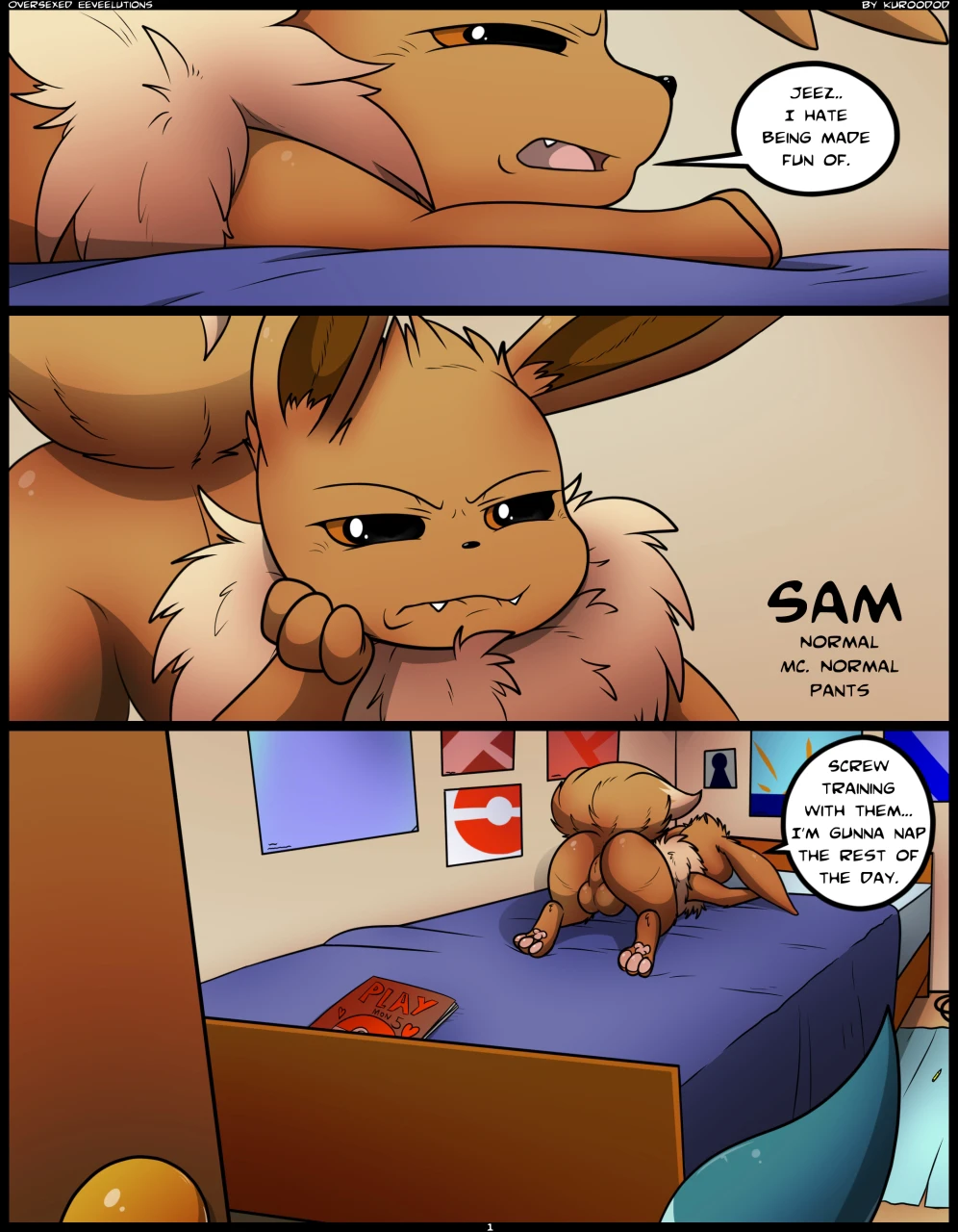 Oversexed Eeveelutions cover