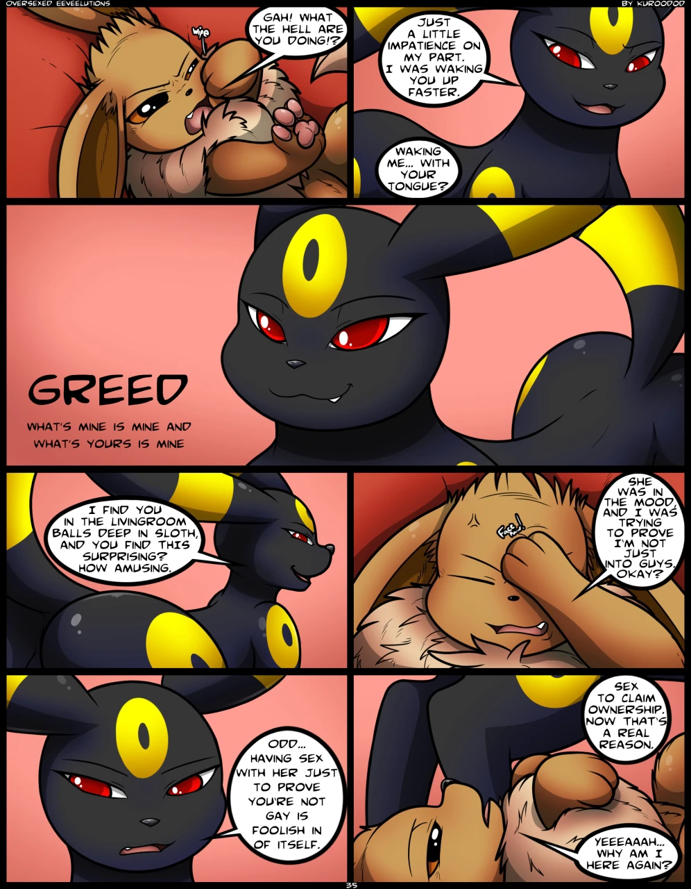 Oversexed Eeveelutions — page 34