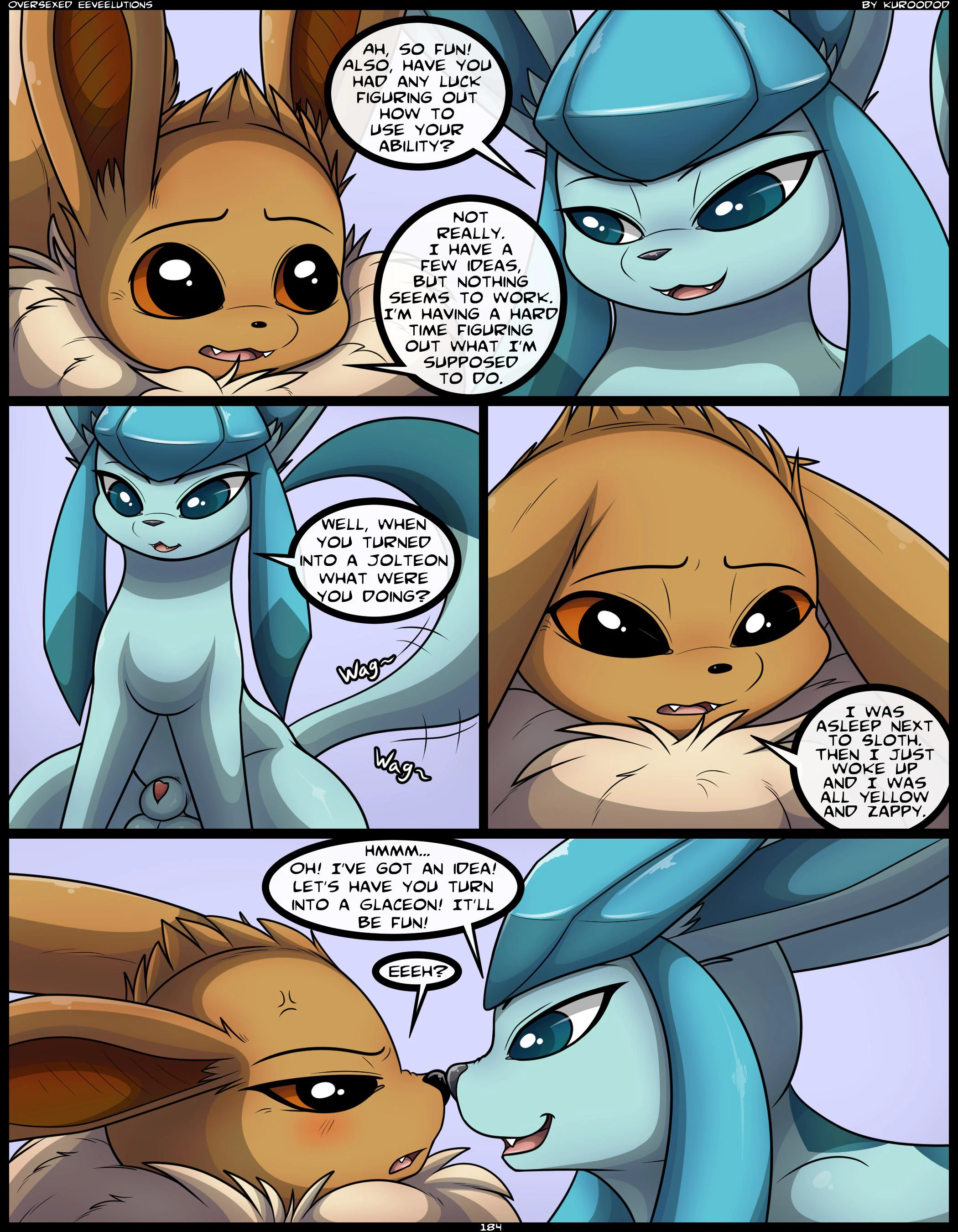Oversexed Eeveelutions — page 183