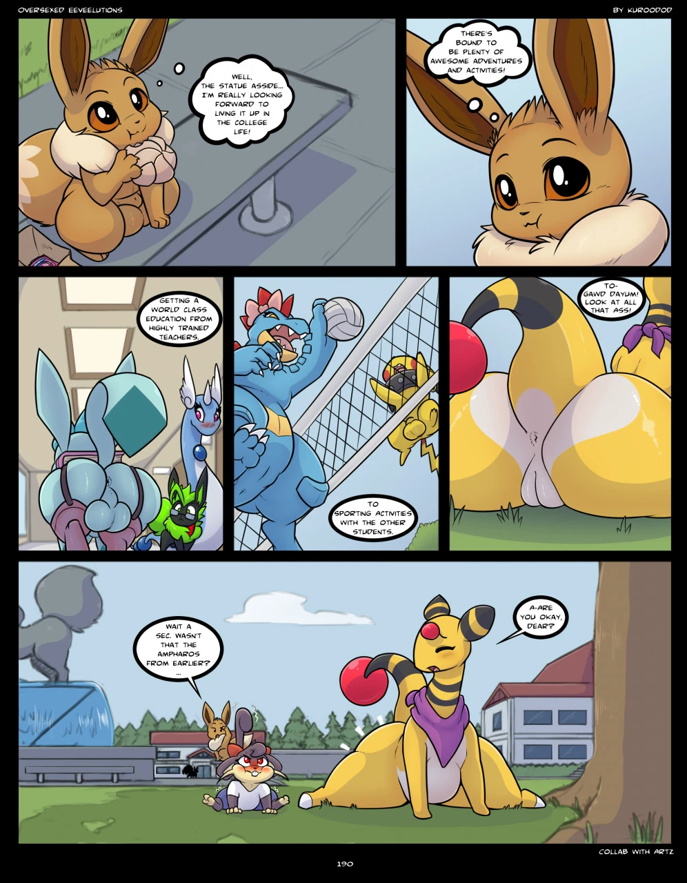 Oversexed Eeveelutions — page 189