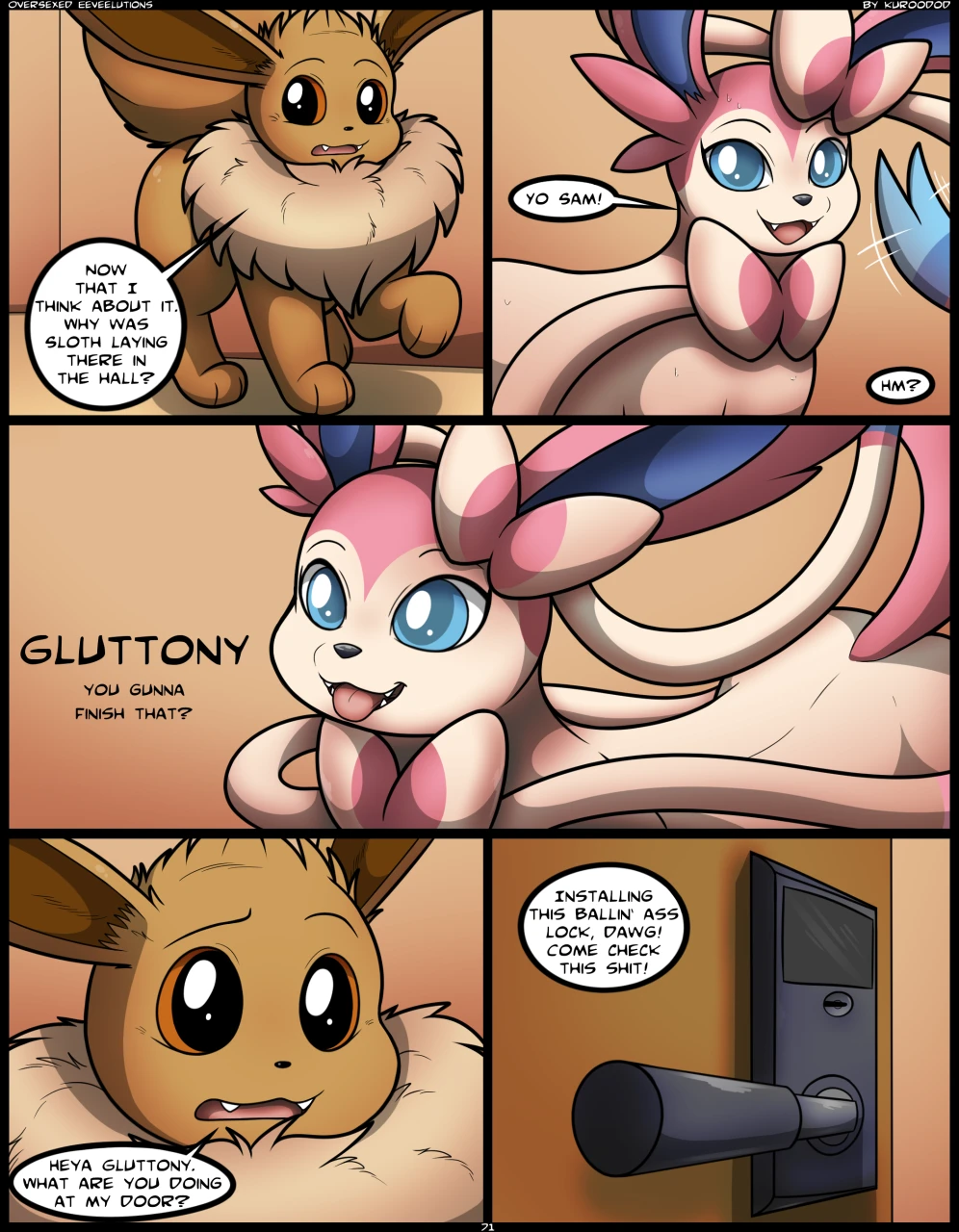 Oversexed Eeveelutions — page 70