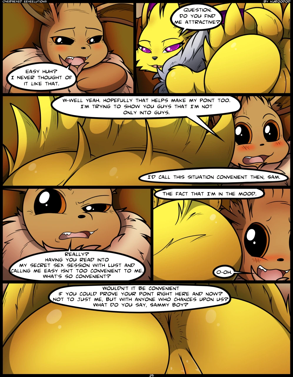 Oversexed Eeveelutions — page 24