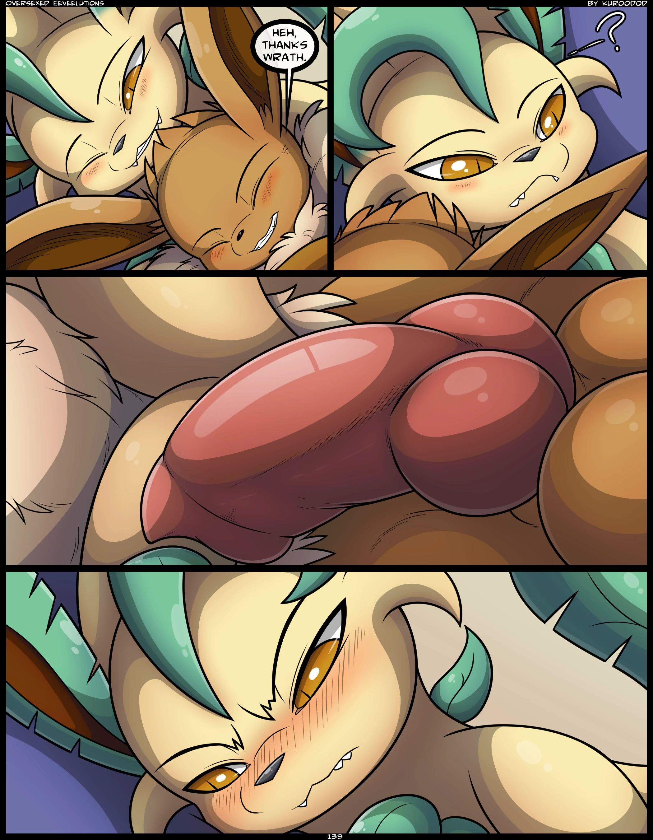 Oversexed Eeveelutions — page 138
