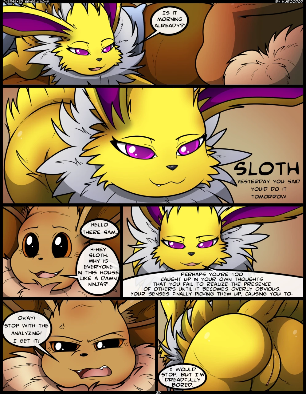 Oversexed Eeveelutions — page 22