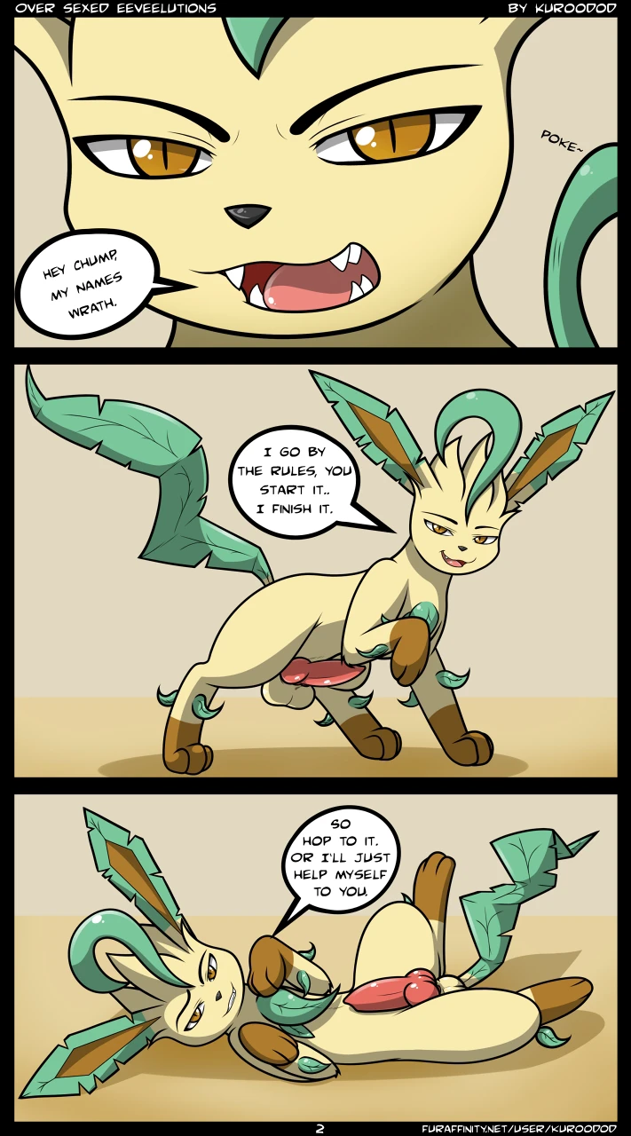 Oversexed Eeveelutions Intro — page 1