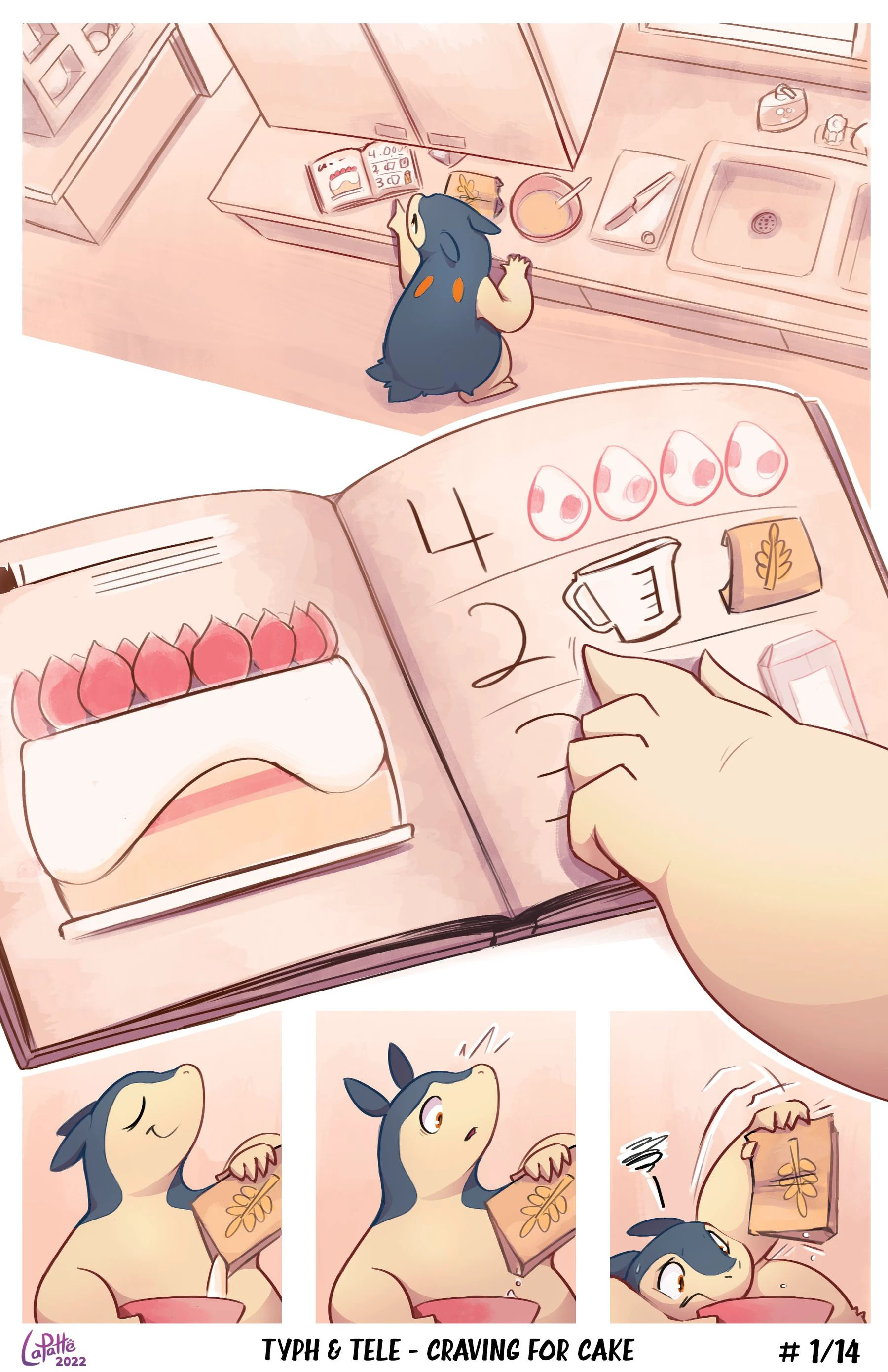 Craving for Cake — page 1