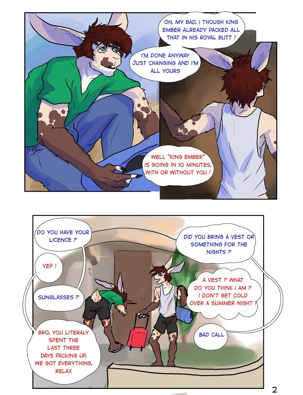 Hit The Road - Chapter 1 — page 1