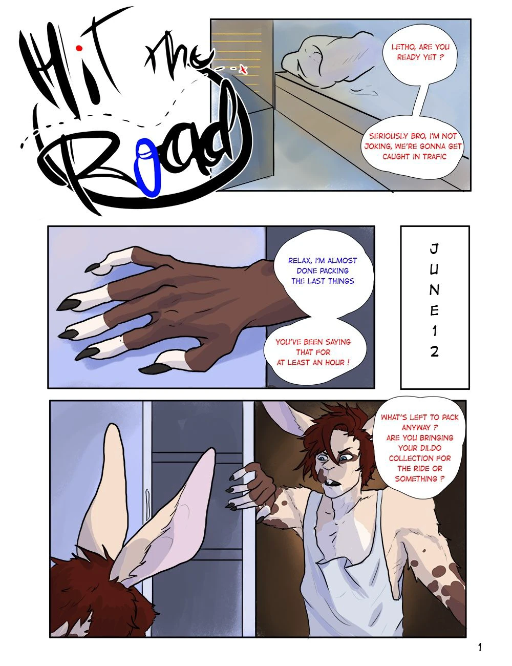 Hit The Road - Chapter 1 cover