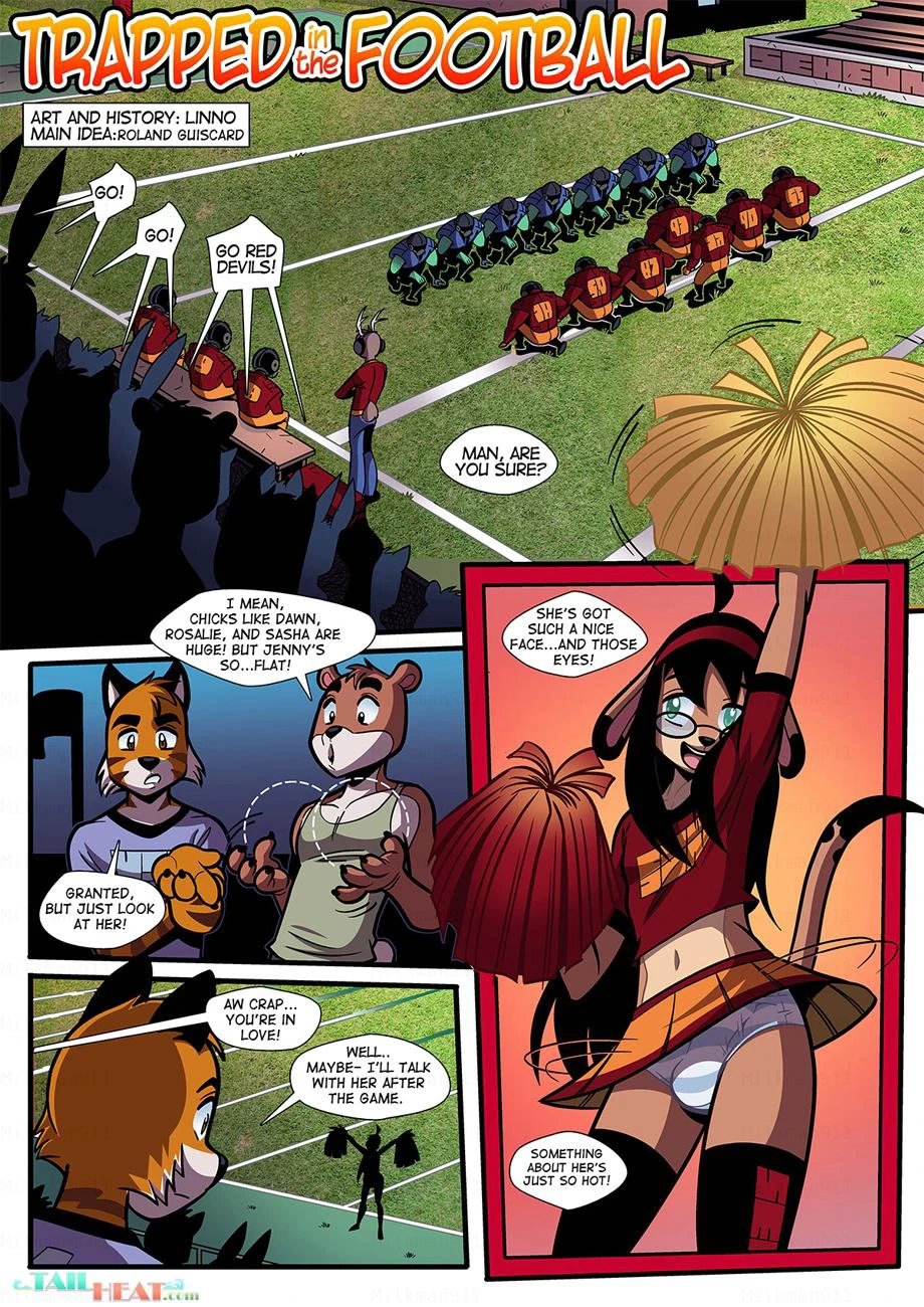 Trapped in the Football — page 1