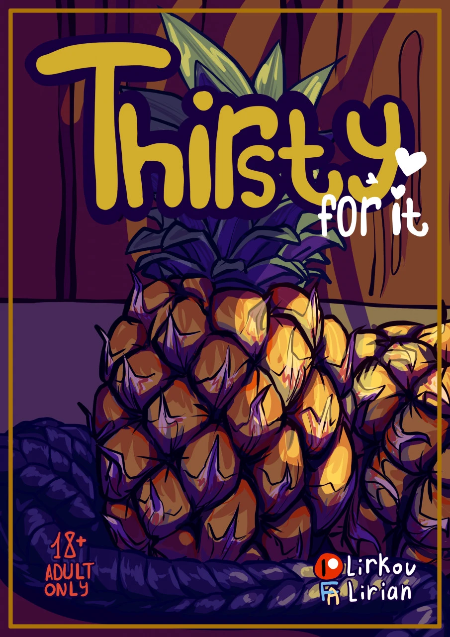 Thirsty for it cover
