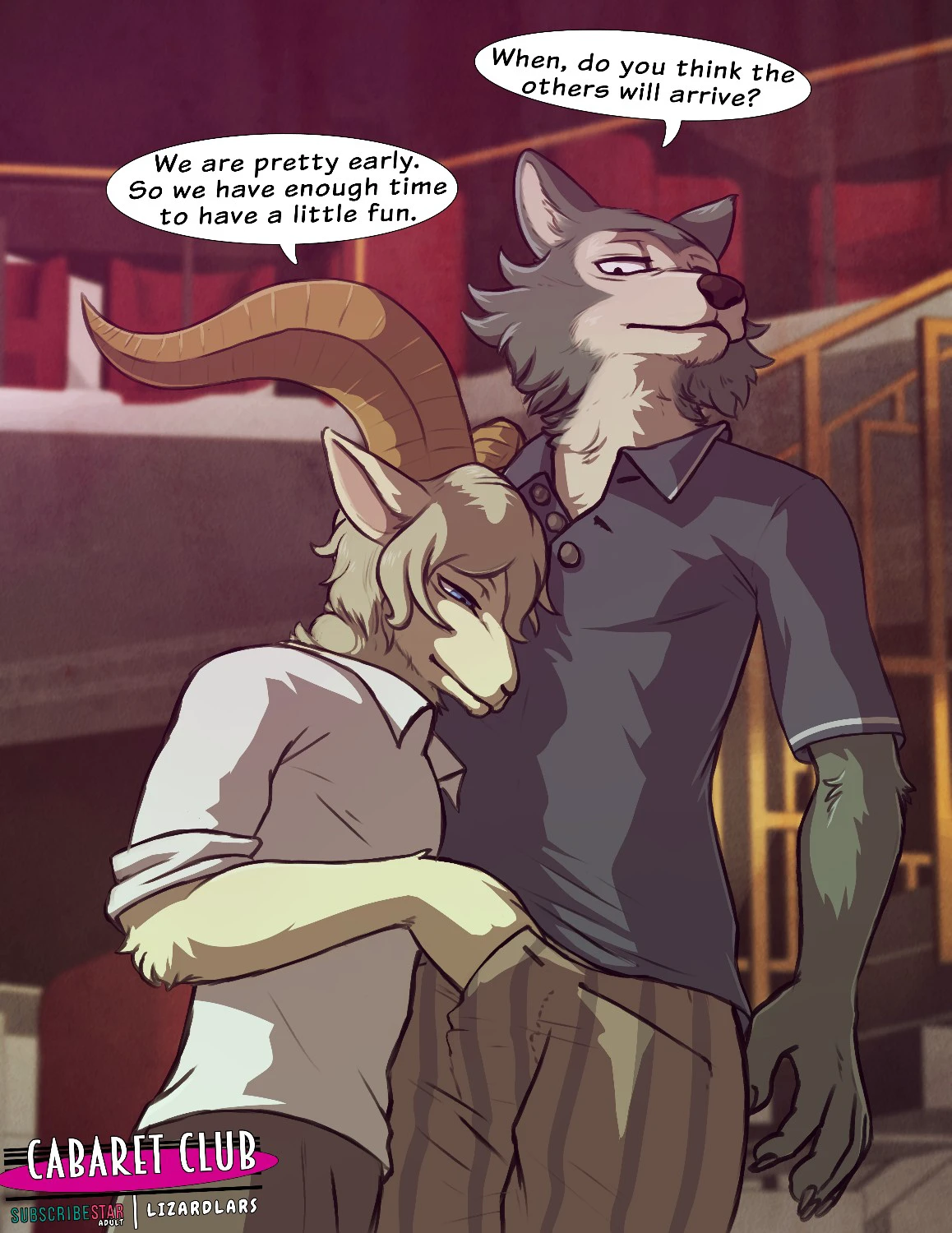 Cabaret Club — page 1