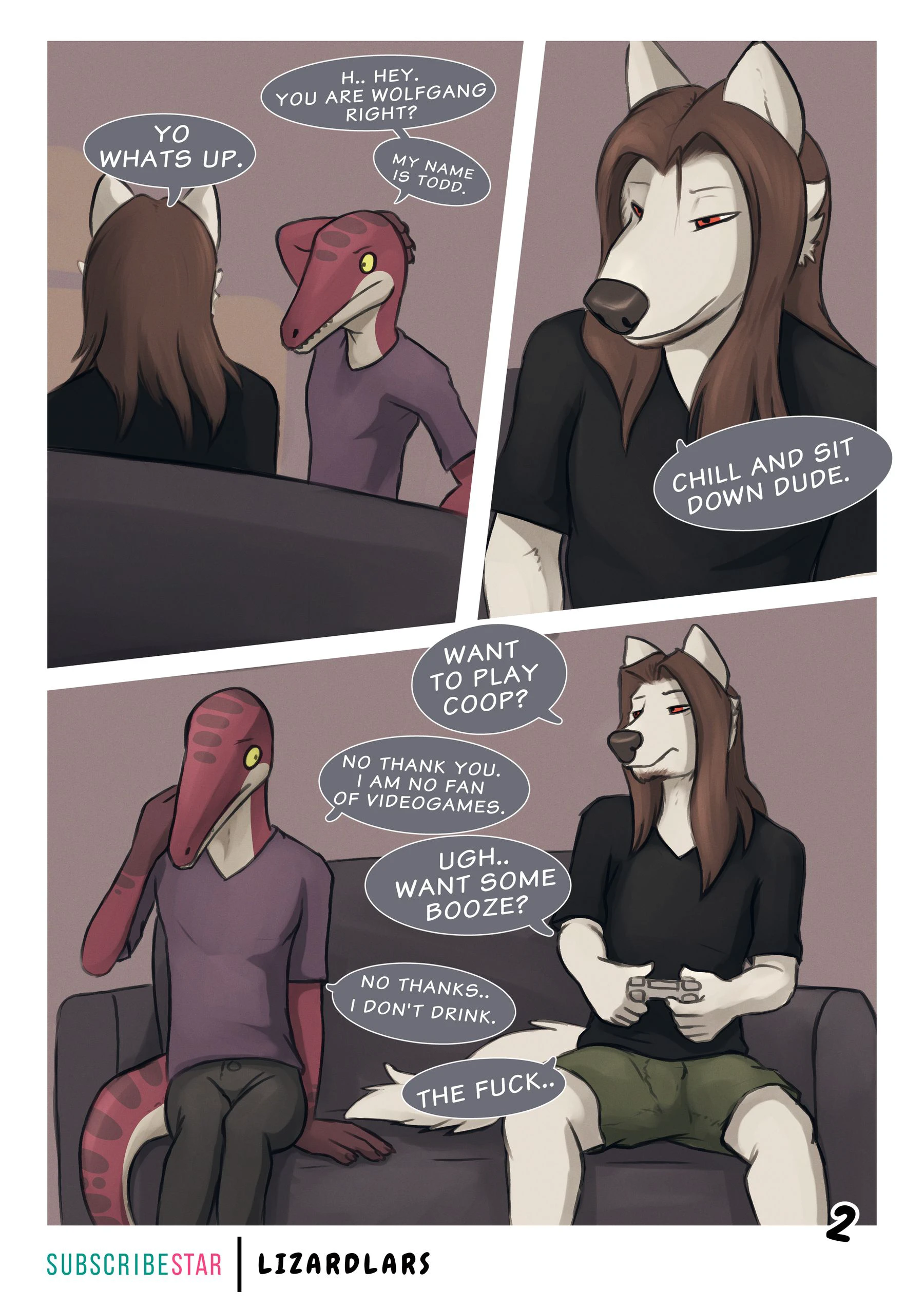 Oh No! Stuck with Her Step Bro — page 1