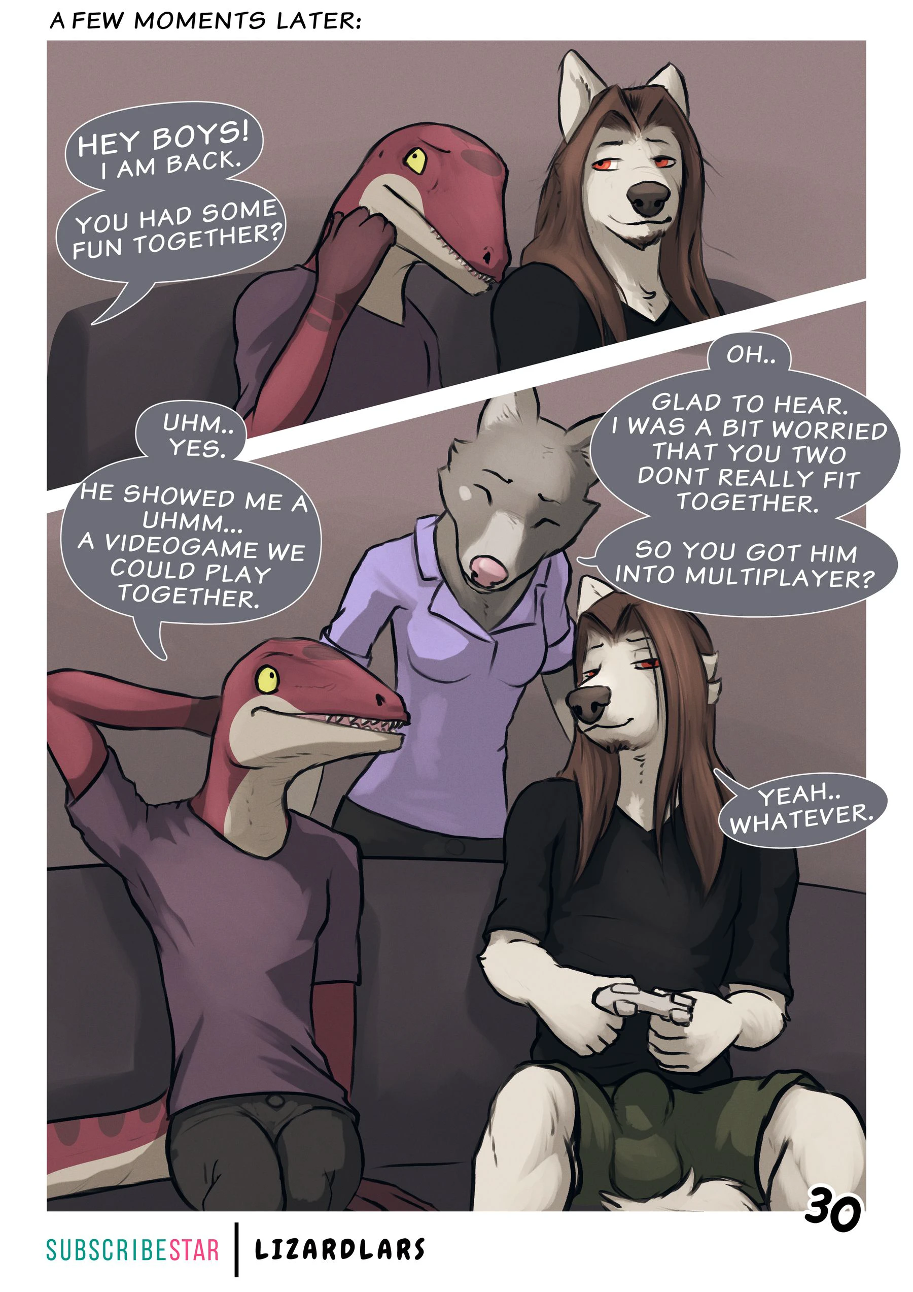Oh No! Stuck with Her Step Bro — page 29
