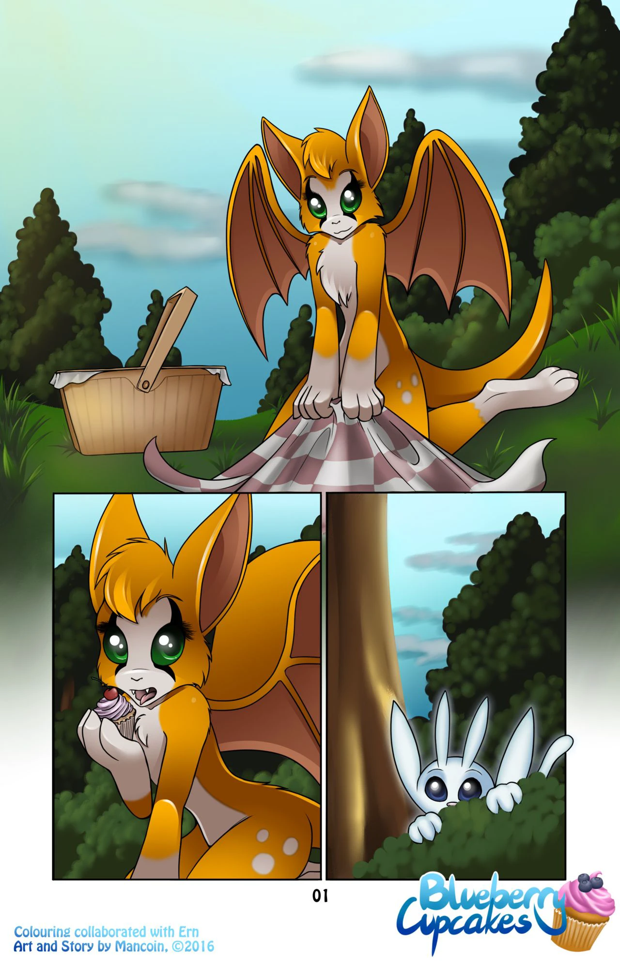 BlueBerry Cupcakes — page 1