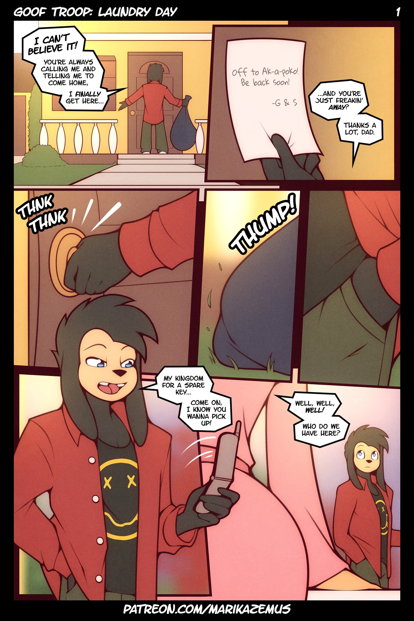 Goof Troop: Laundry Day — page 1