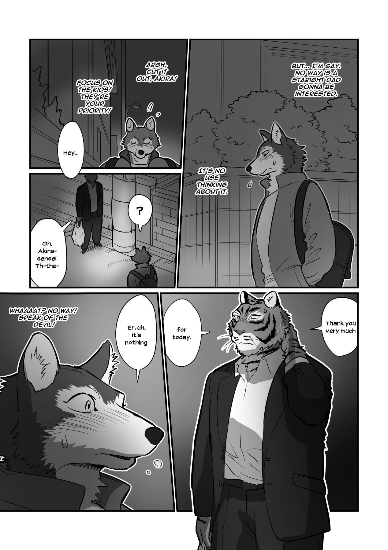 Wolf Teacher and Tiger Daddy — page 5