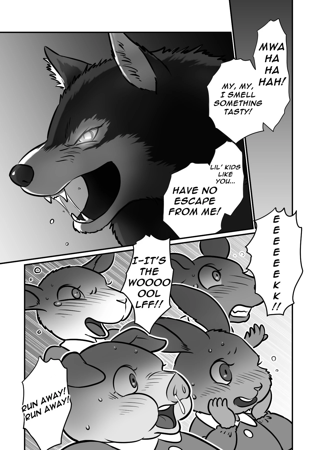 Wolf Teacher and Tiger Daddy — page 1