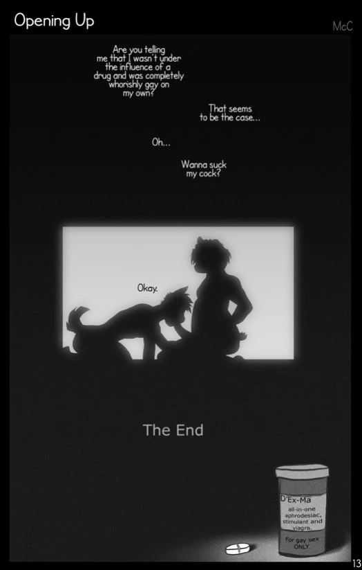 Opening Up — page 13