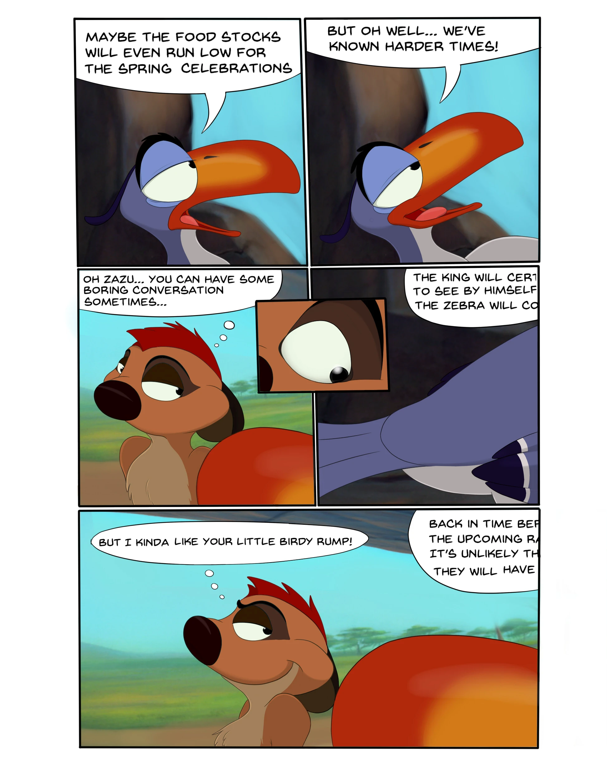 A Crush on the Bird — page 1
