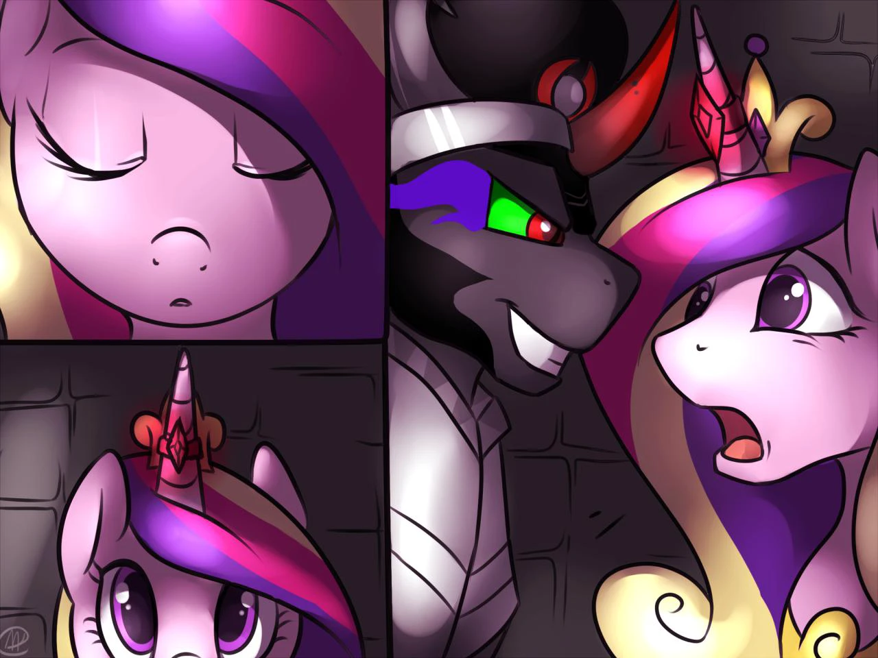 Sombra Captures Cadance cover