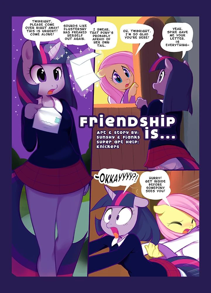 Friendship is... cover
