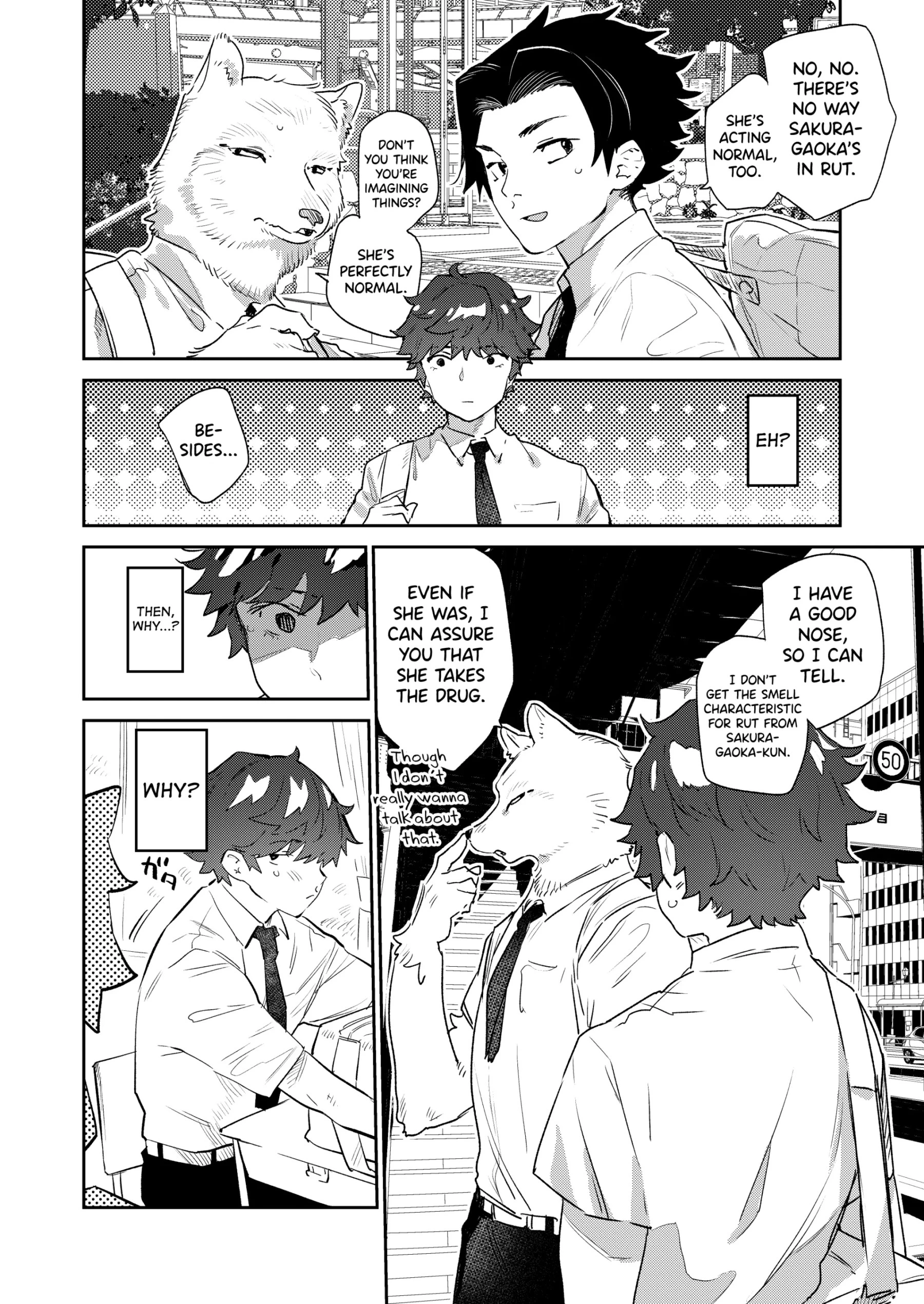 Doukyusei Wa Hatsujouki | My Classmate Is in Rut — page 17