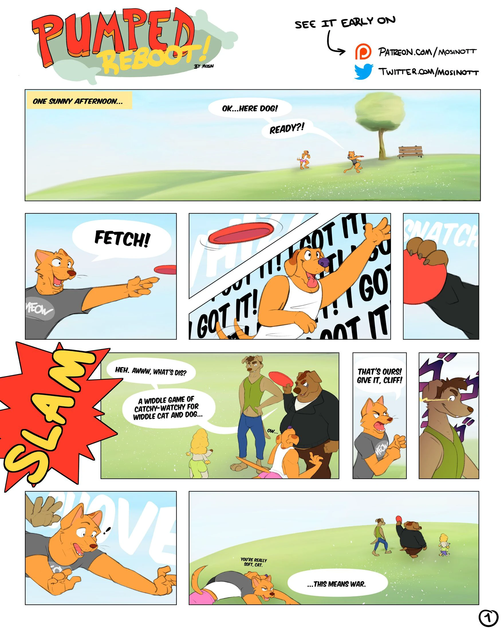 Pumped: Reboot! — page 1