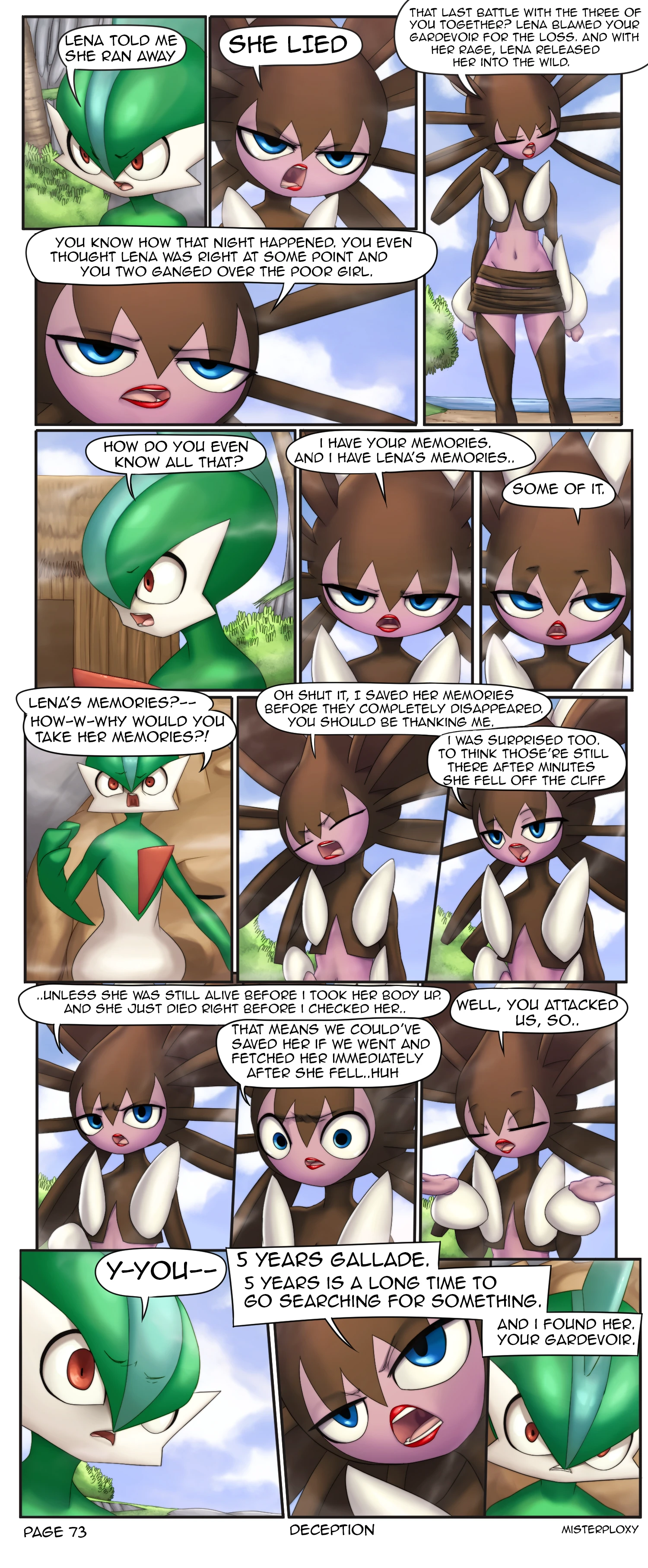 Deception — page 74