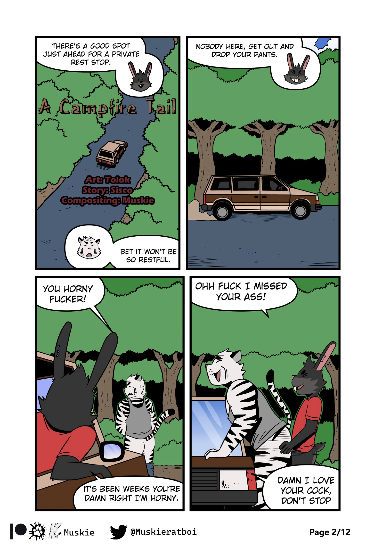 A Campfire Tail — page 1