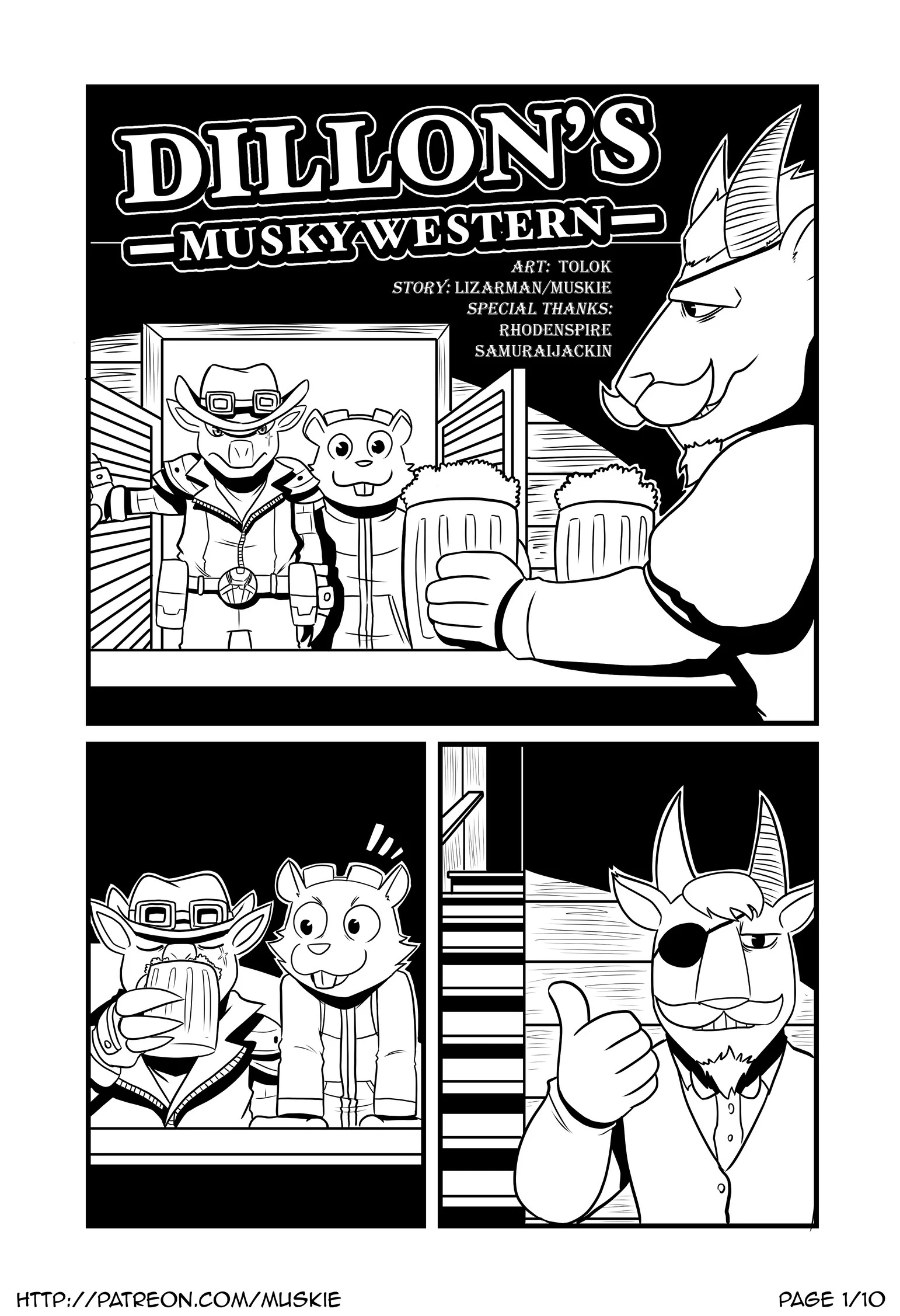 Dillon's Musky Western cover