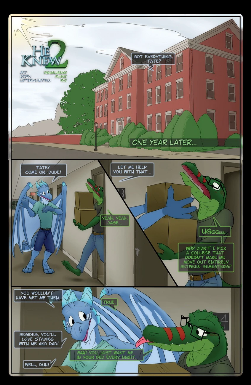 He Knew 2 — page 1