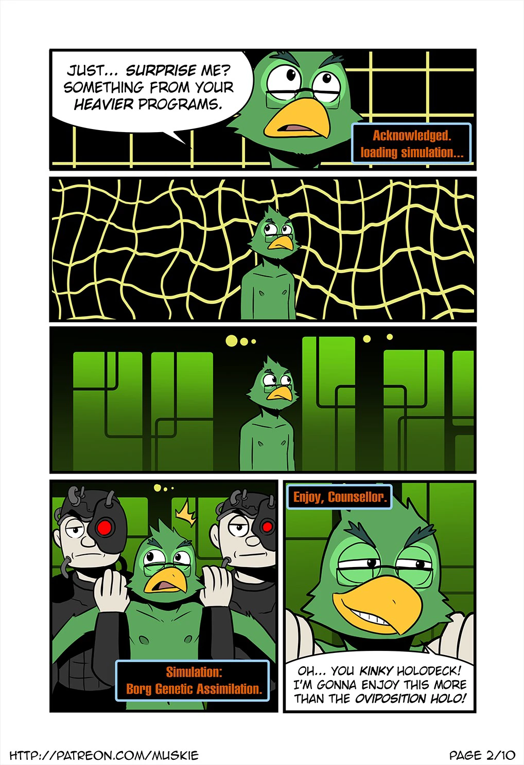 Holo-Dicking — page 1