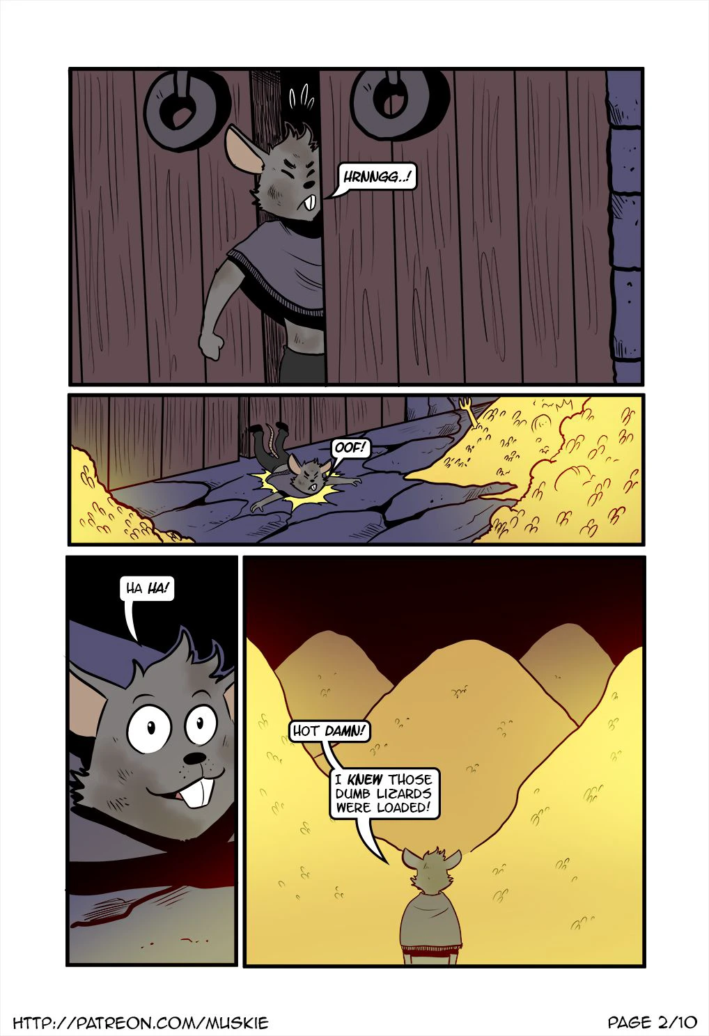 In The King's Clutches — page 1